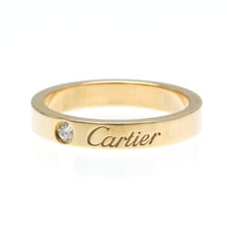 カルティエ(Cartier) エングレーブド リング K18ピンクゴールド(K18PG) ファッション ダイヤモンド バンドリング ピンクゴールド(PG)