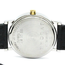 ブルガリ (BVLGARI) ブルガリブルガリ K18 ゴールド レザー クォーツ メンズ 時計 BB33SGLD (外装仕上げ済み)【中古】