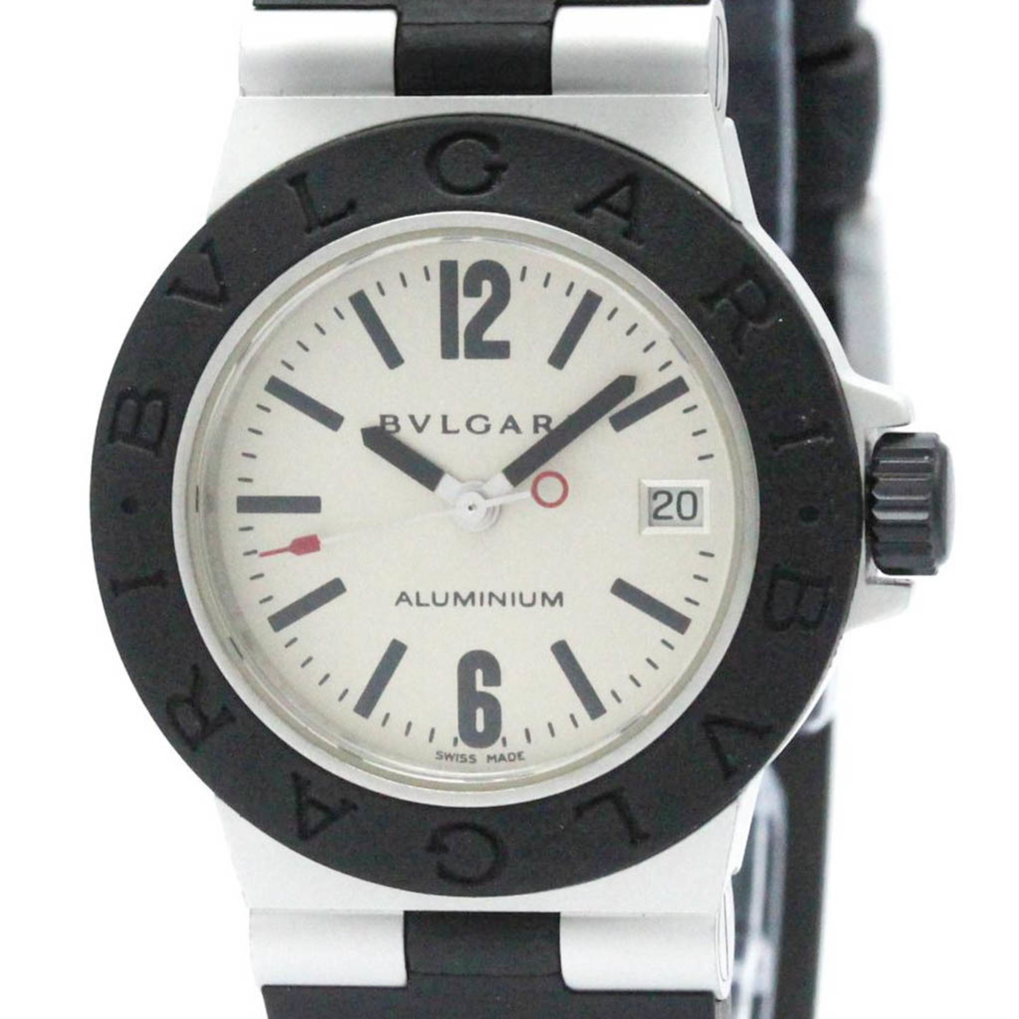 アルミニウムラバーBVLGARI ブルガリ AL29A アルミニウム/ラバー レディース腕時計