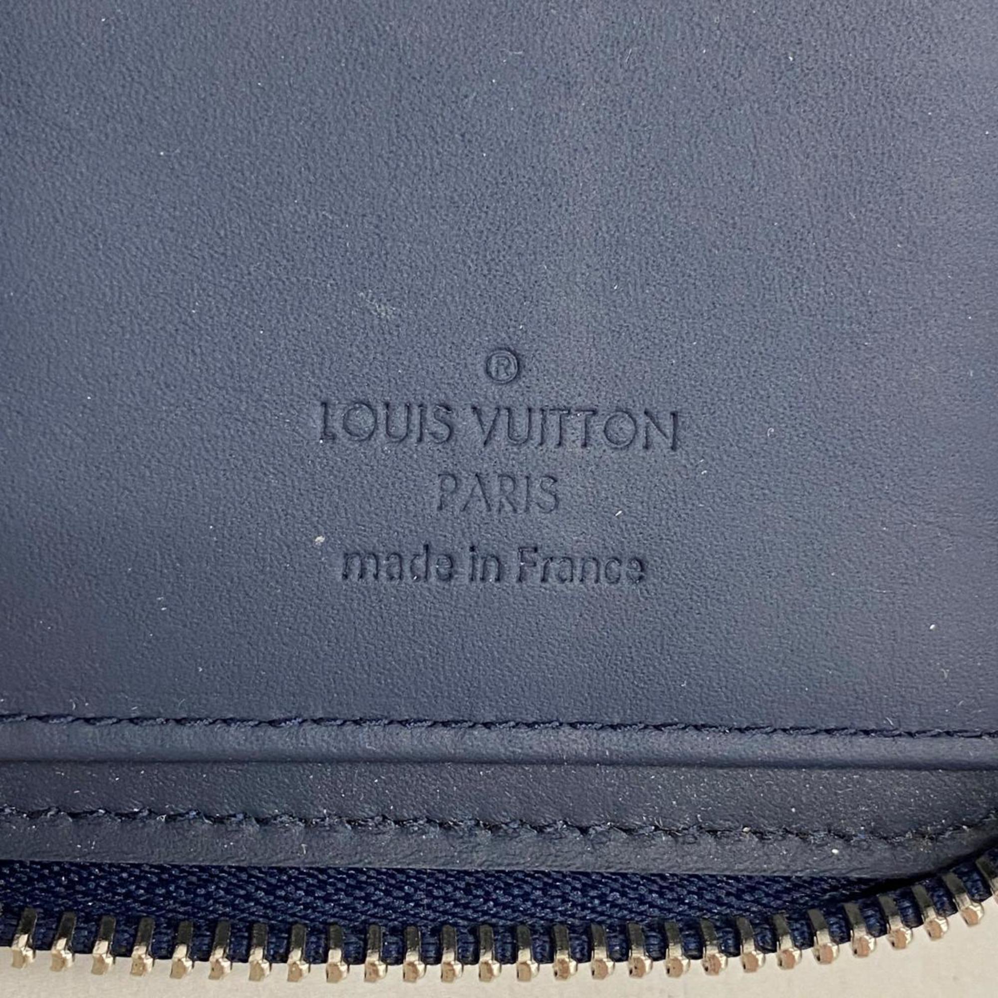 ルイ・ヴィトン(Louis Vuitton) ルイ・ヴィトン 長財布 アエログラム ジッピーウォレットヴェルティカル M81767 マリーヌメンズ