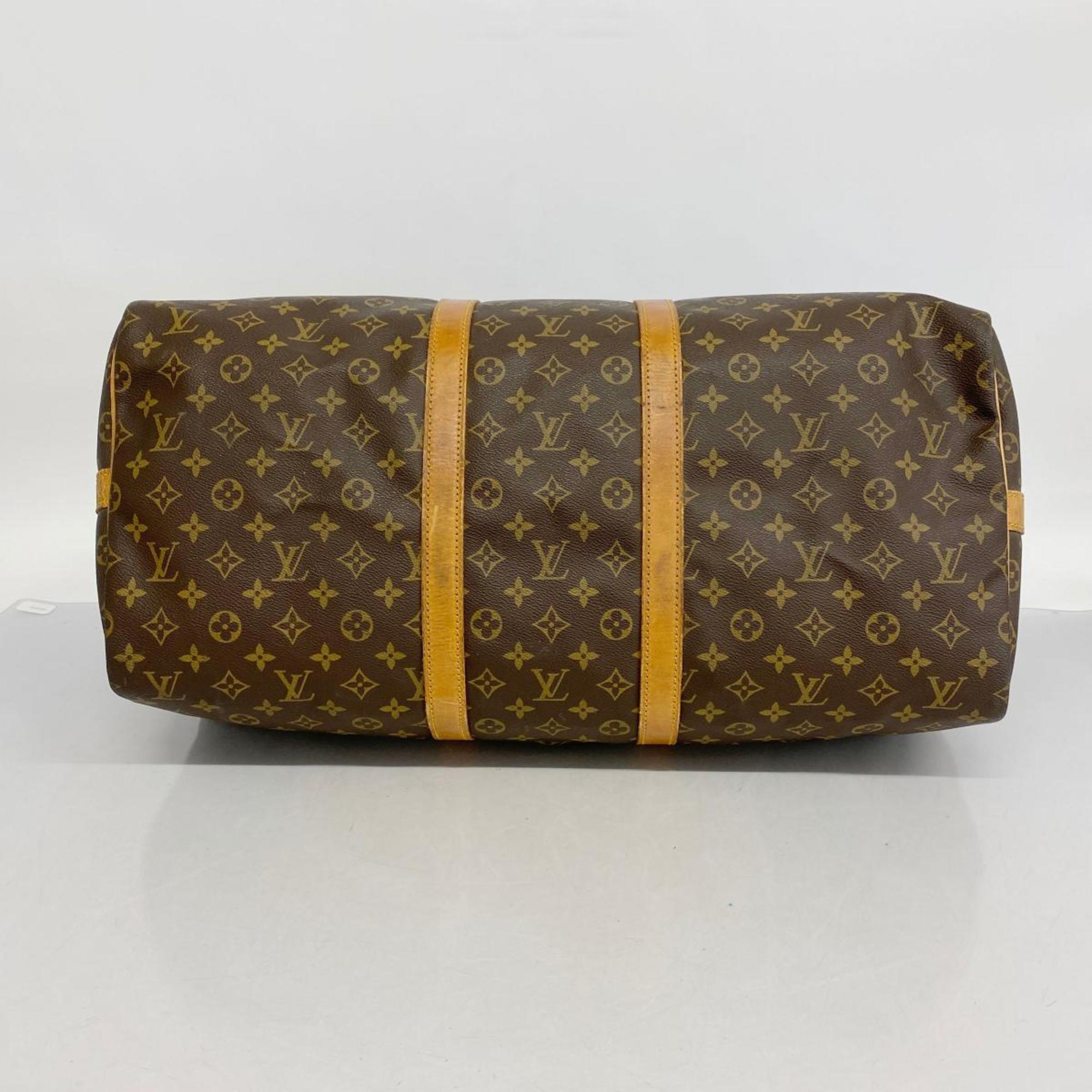 ルイ・ヴィトン(Louis Vuitton) ルイ・ヴィトン ボストンバッグ モノグラム キーポルバンドリエール55 M41414 ブラウンメンズ レディース