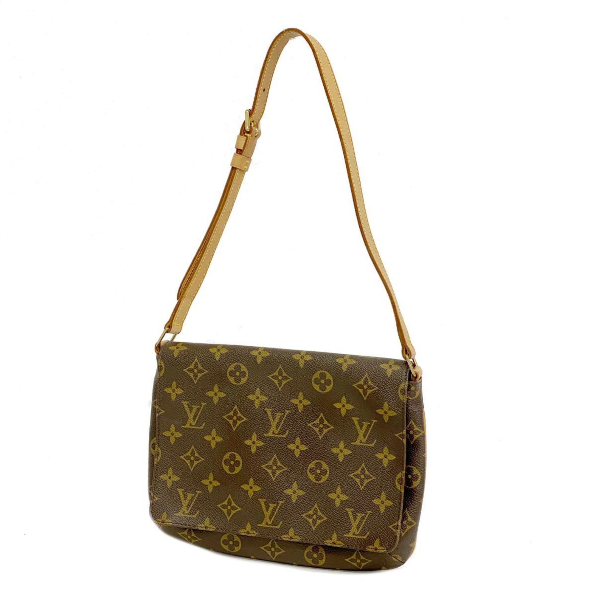 ルイ・ヴィトン(Louis Vuitton) ルイ・ヴィトン ショルダーバッグ モノグラム ミュゼットタンゴショートストラップ M51257 ブラウンレディース