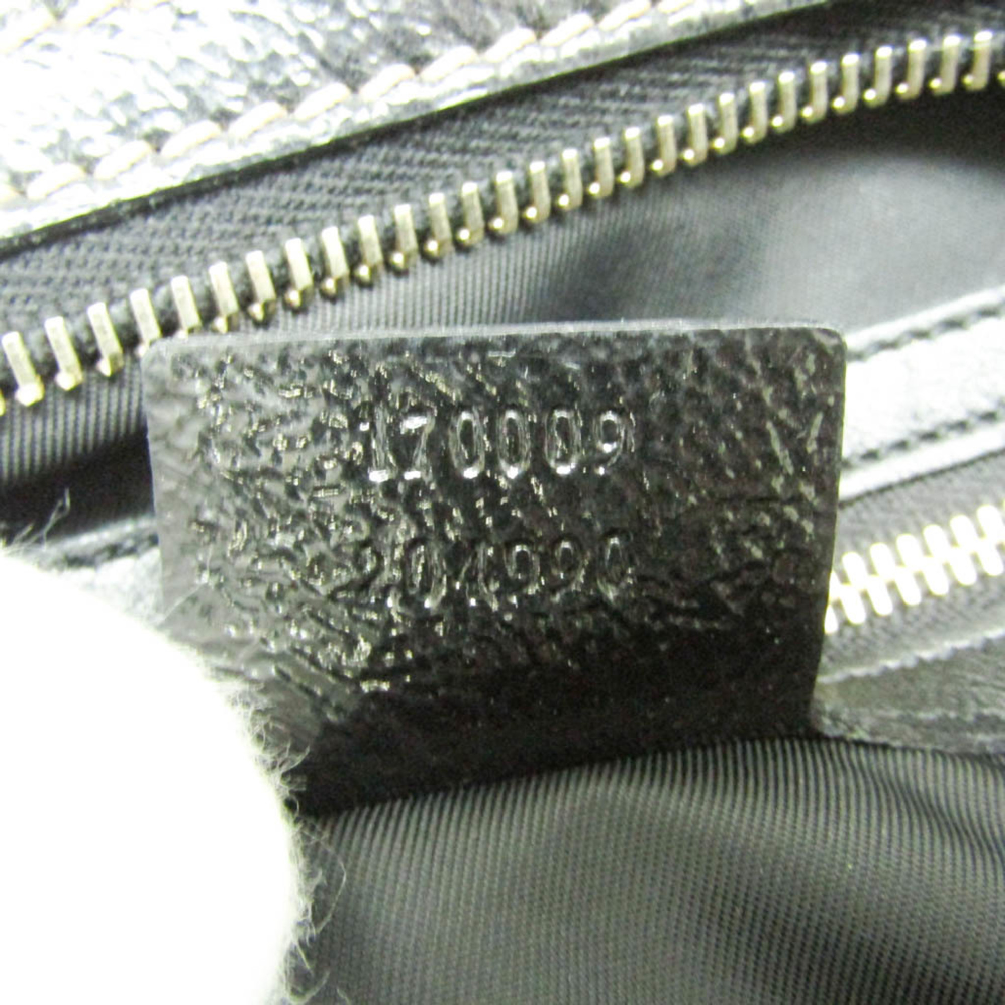 グッチ(Gucci) ダブルG ミニボストン 170009 レディース レザー,レザー ハンドバッグ ブラック