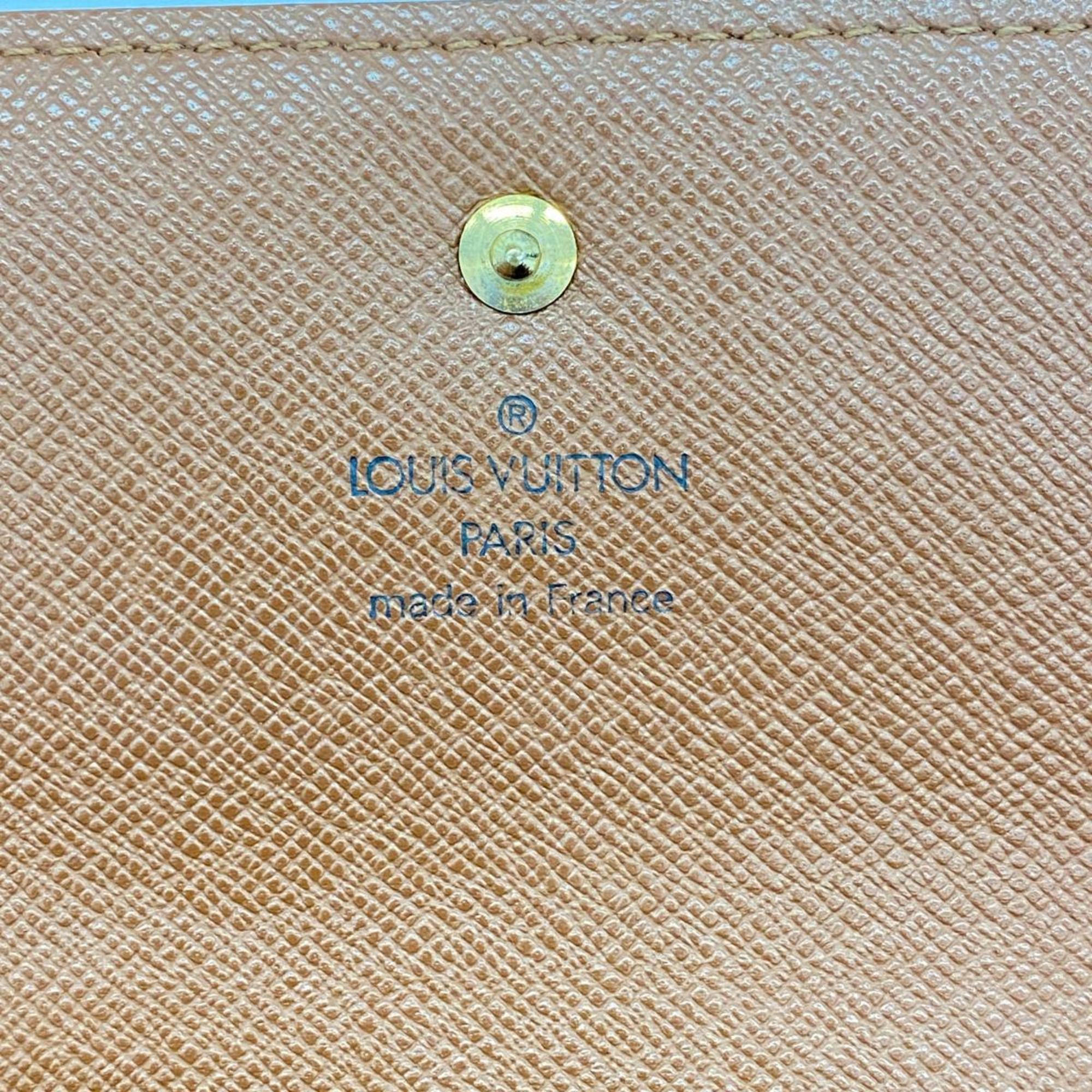 ルイ・ヴィトン(Louis Vuitton) ルイ・ヴィトン 三つ折り長財布 モノグラム ポルトトレゾールインターナショナル M61215 ブラウンメンズ レディース