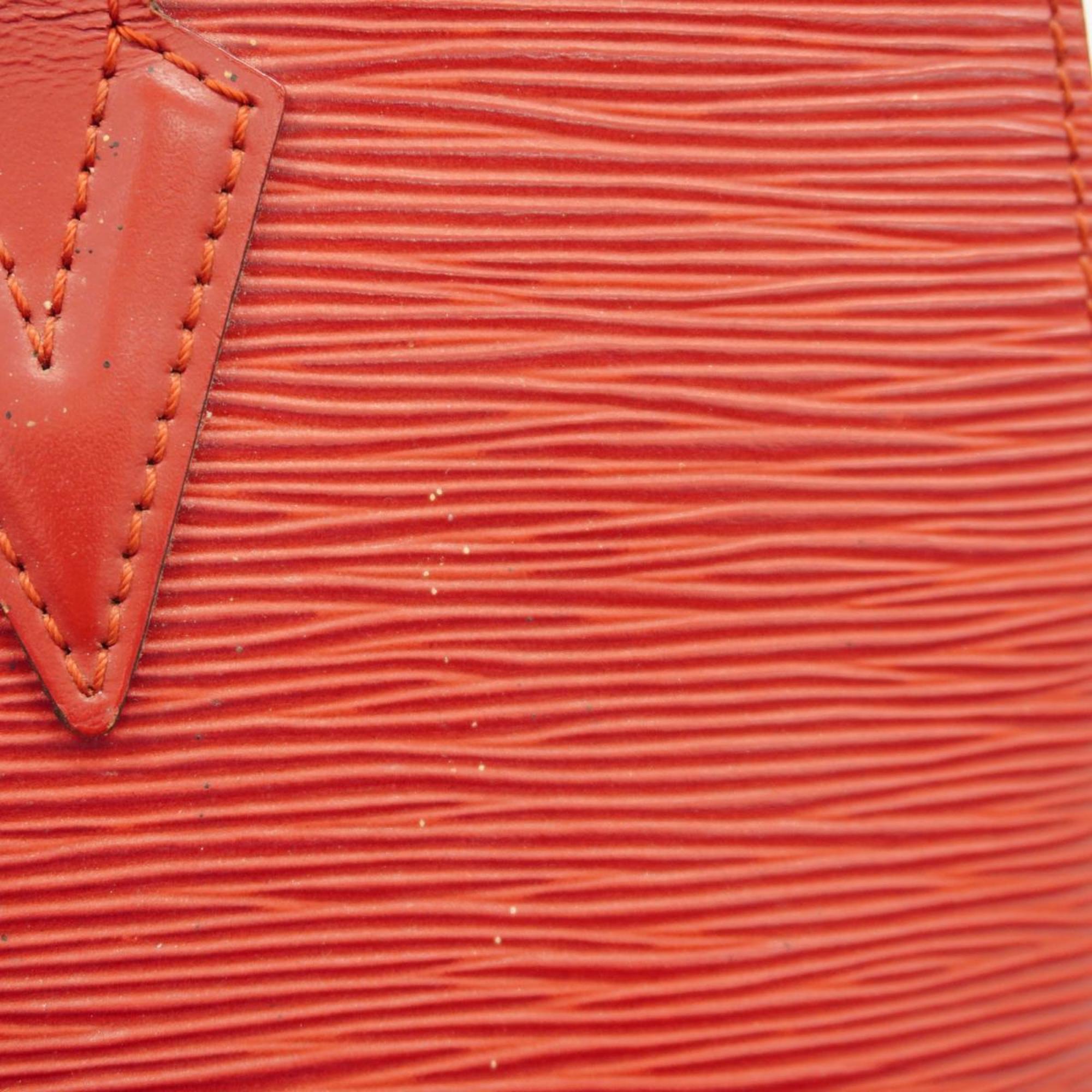 ルイ・ヴィトン(Louis Vuitton) ルイ・ヴィトン ショルダーバッグ エピ リュサック M52287 カスティリアンレッドレディース