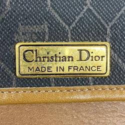 クリスチャン・ディオール(Christian Dior) クリスチャンディオール ショルダーバッグ ハニカム レザー ブラック ライトブラウン   レディース