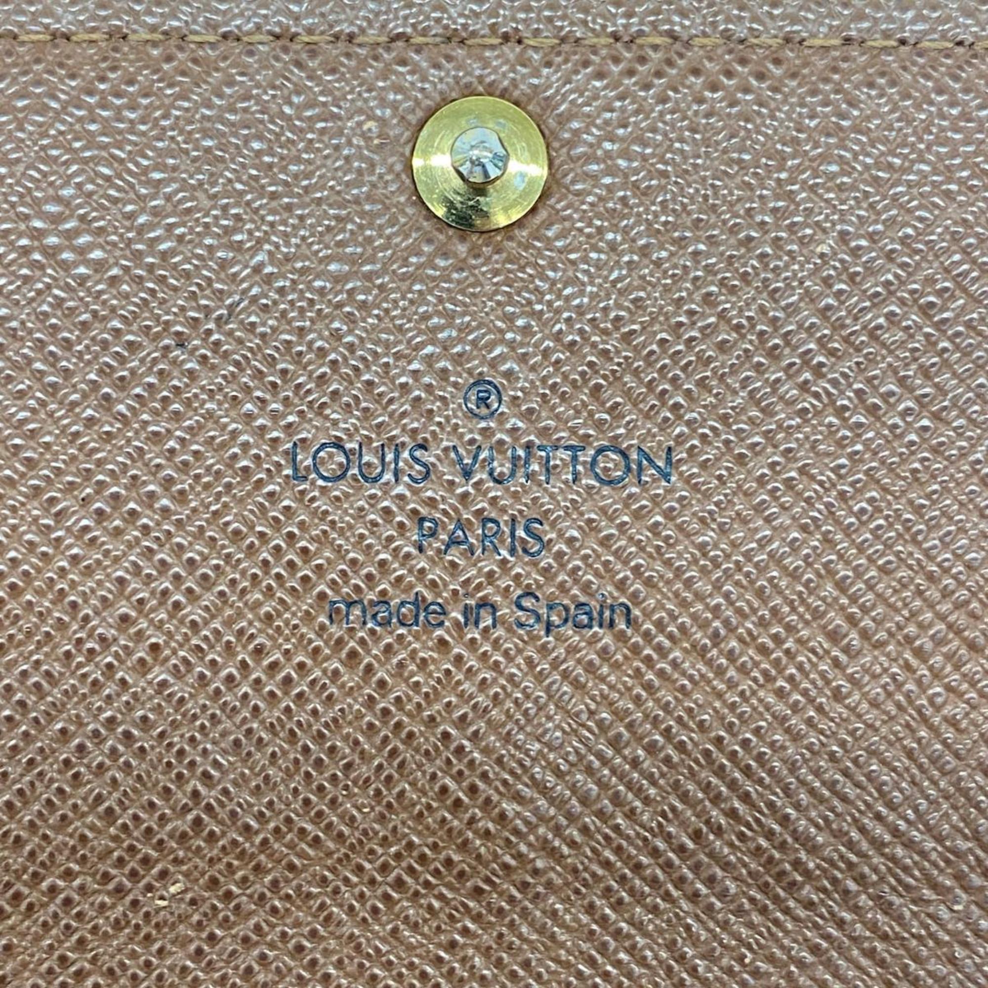 ルイ・ヴィトン(Louis Vuitton) ルイ・ヴィトン 長財布 モノグラム ポルトフォイユサラ M61734 ブラウンレディース