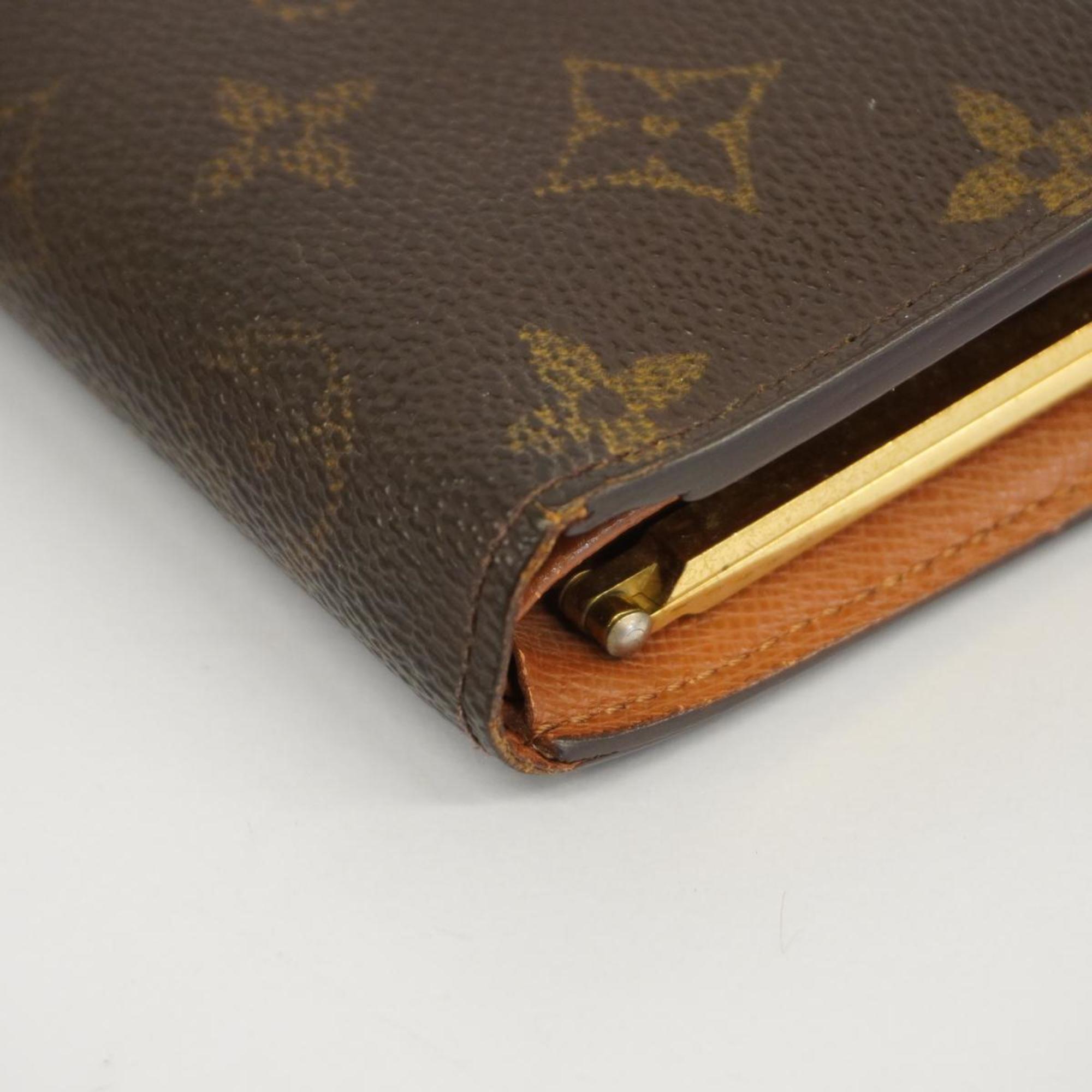 ルイ・ヴィトン(Louis Vuitton) ルイ・ヴィトン 財布 モノグラム ポルトモネビエヴィエノワ M61663 ブラウンレディース