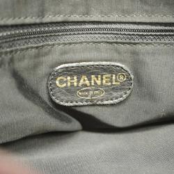 シャネル(Chanel) シャネル トートバッグ スウェード べっ甲 パープル レディース
