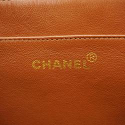 シャネル(Chanel) シャネル ショルダーバッグ デカマトラッセ Wチェーン ラムスキン ブラウン   レディース