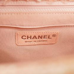 シャネル(Chanel) シャネル ショルダーバッグ マトラッセ 2.55 Wチェーン ツイード ピンク   レディース