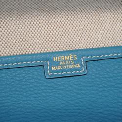 エルメス(Hermes) エルメス クラッチバッグ ジジェPM □C刻印 トリヨンクレマンス ブルージーン  レディース
