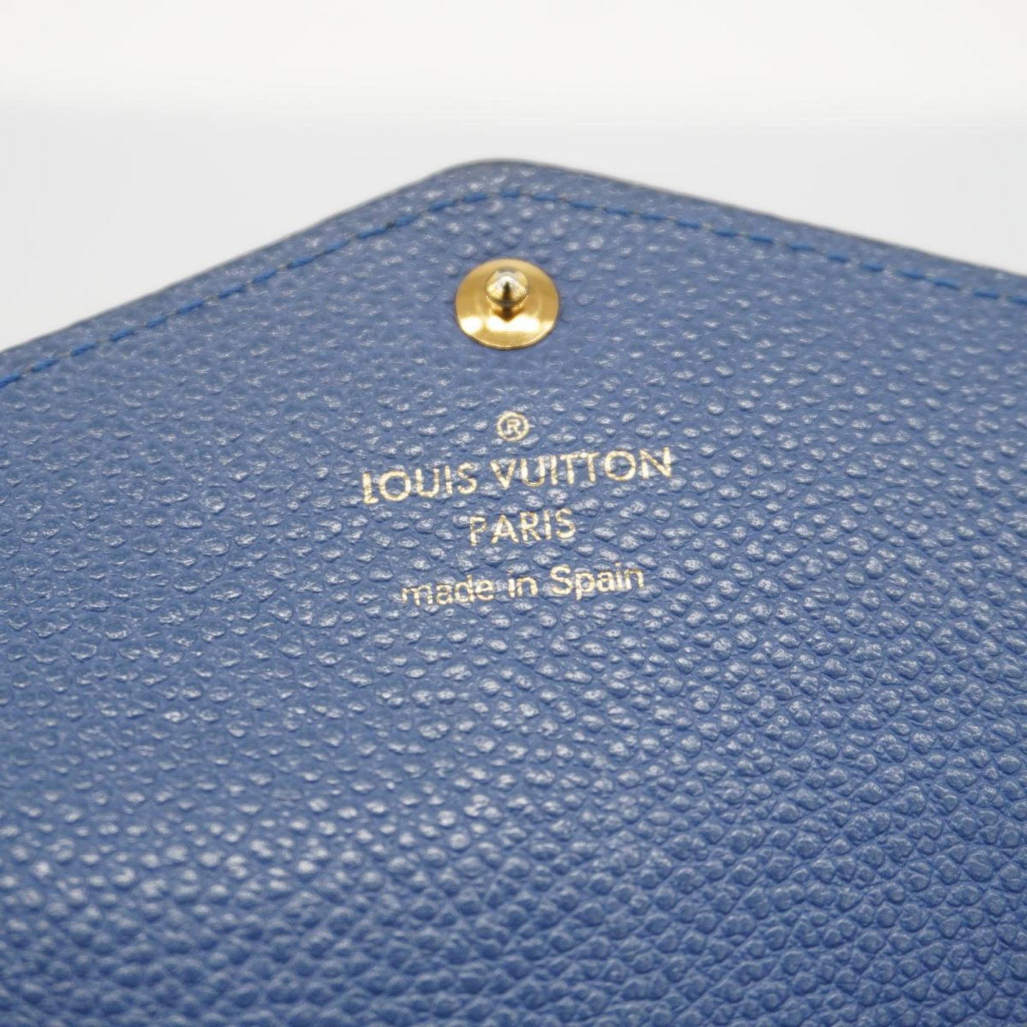 ルイ・ヴィトン(Louis Vuitton) ルイ・ヴィトン 長財布 モノグラム・アンプラント ポルトフォイユサラ  M41859 ブルーメンズ レディース