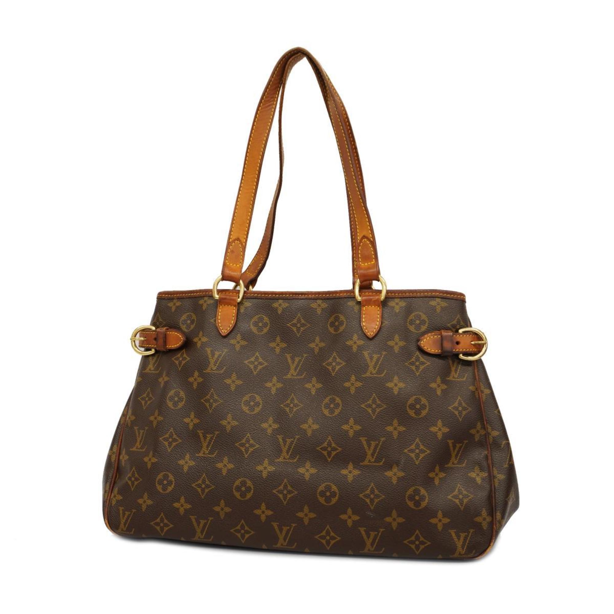 ルイ・ヴィトン(Louis Vuitton) ルイ・ヴィトン トートバッグ モノグラム バティニョールオリゾンタル M51154 ブラウンレディース