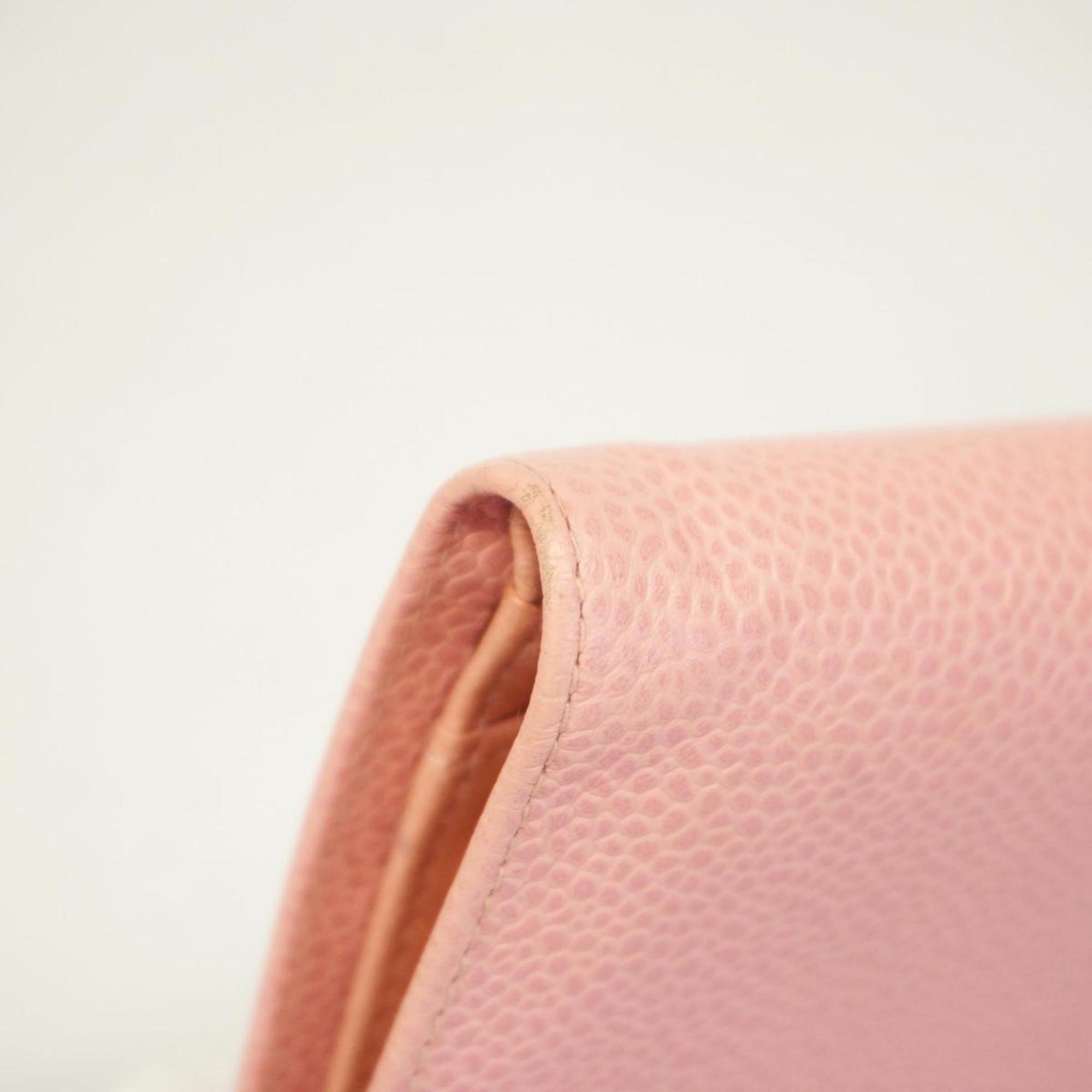 シャネル(Chanel) シャネル 財布 キャビアスキン ピンク   レディース