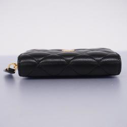 シャネル(Chanel) シャネル 財布・コインケース マトラッセ ラムスキン ブラック   レディース