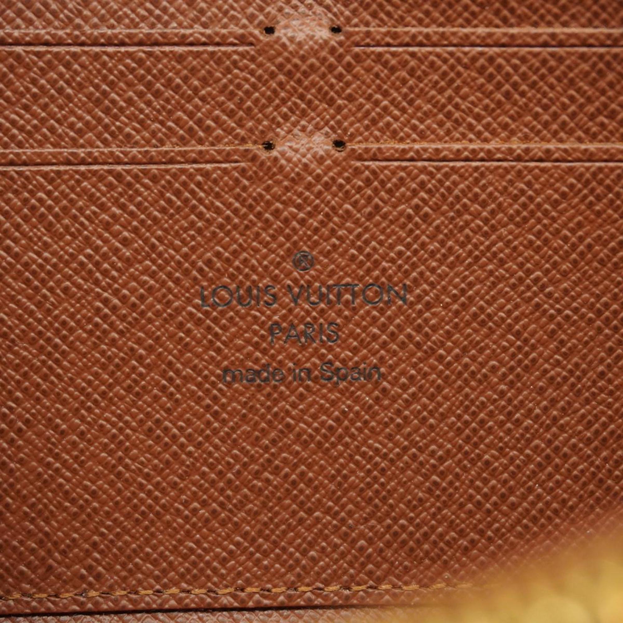 ルイ・ヴィトン(Louis Vuitton) ルイ・ヴィトン 長財布 モノグラム ジッピーウォレット M60017 ブラウンメンズ レディース