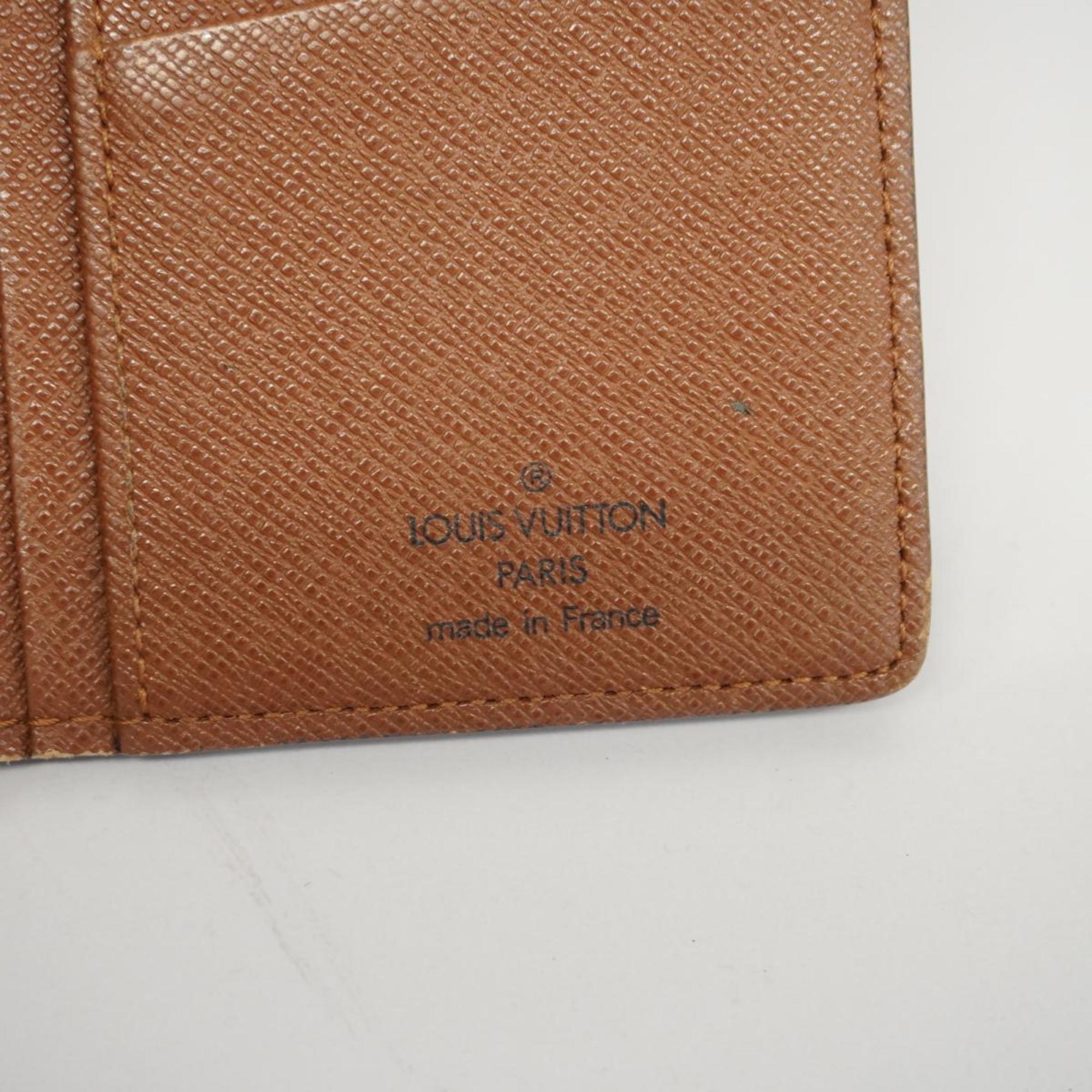 ルイ・ヴィトン(Louis Vuitton) ルイ・ヴィトン 長財布 モノグラム ポルトフォイユブラザ M66540 ブラウンメンズ