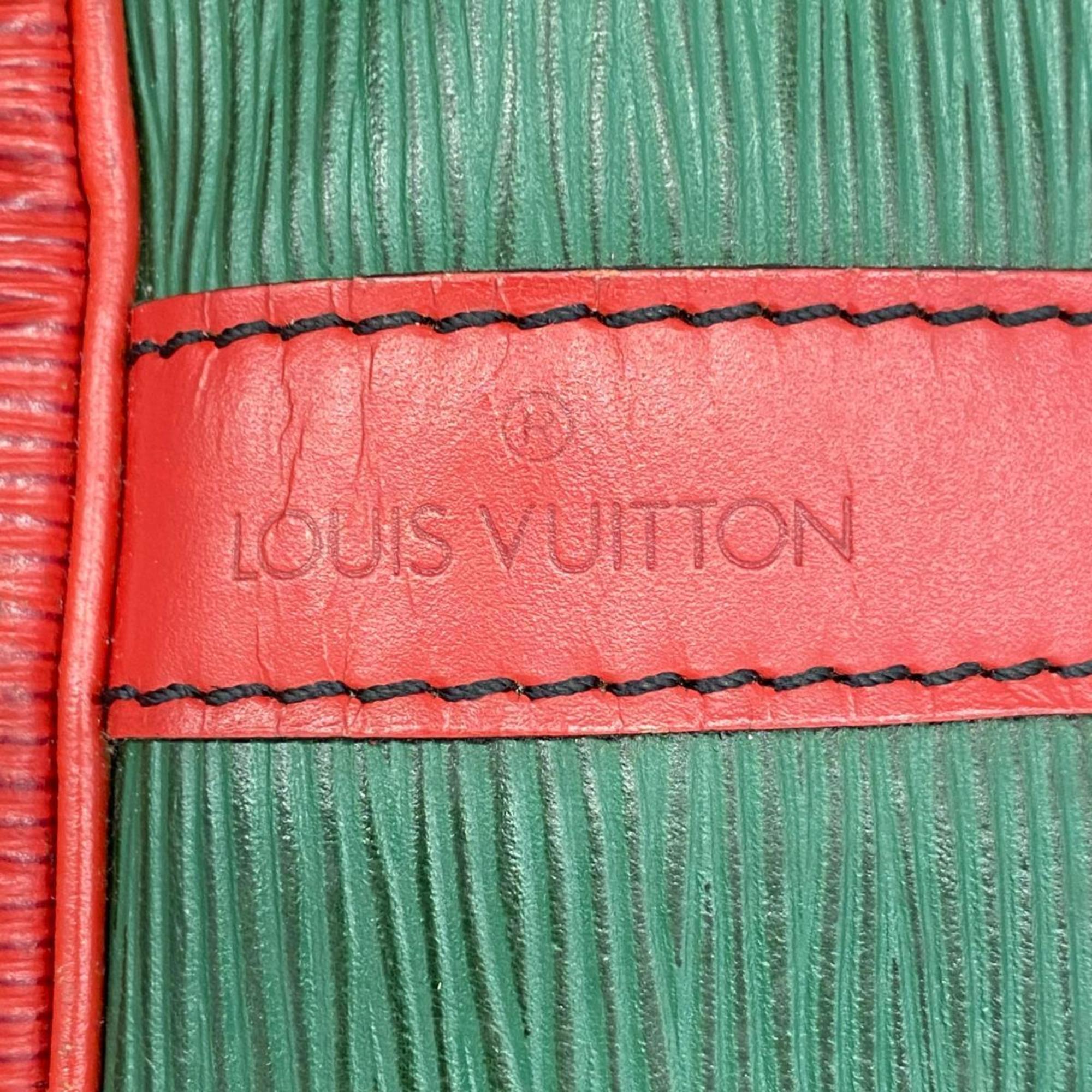 ルイ・ヴィトン(Louis Vuitton) ルイ・ヴィトン ショルダーバッグ エピ プチノエ M44147 ボルネオグリーン カスティリアンレッドレディース