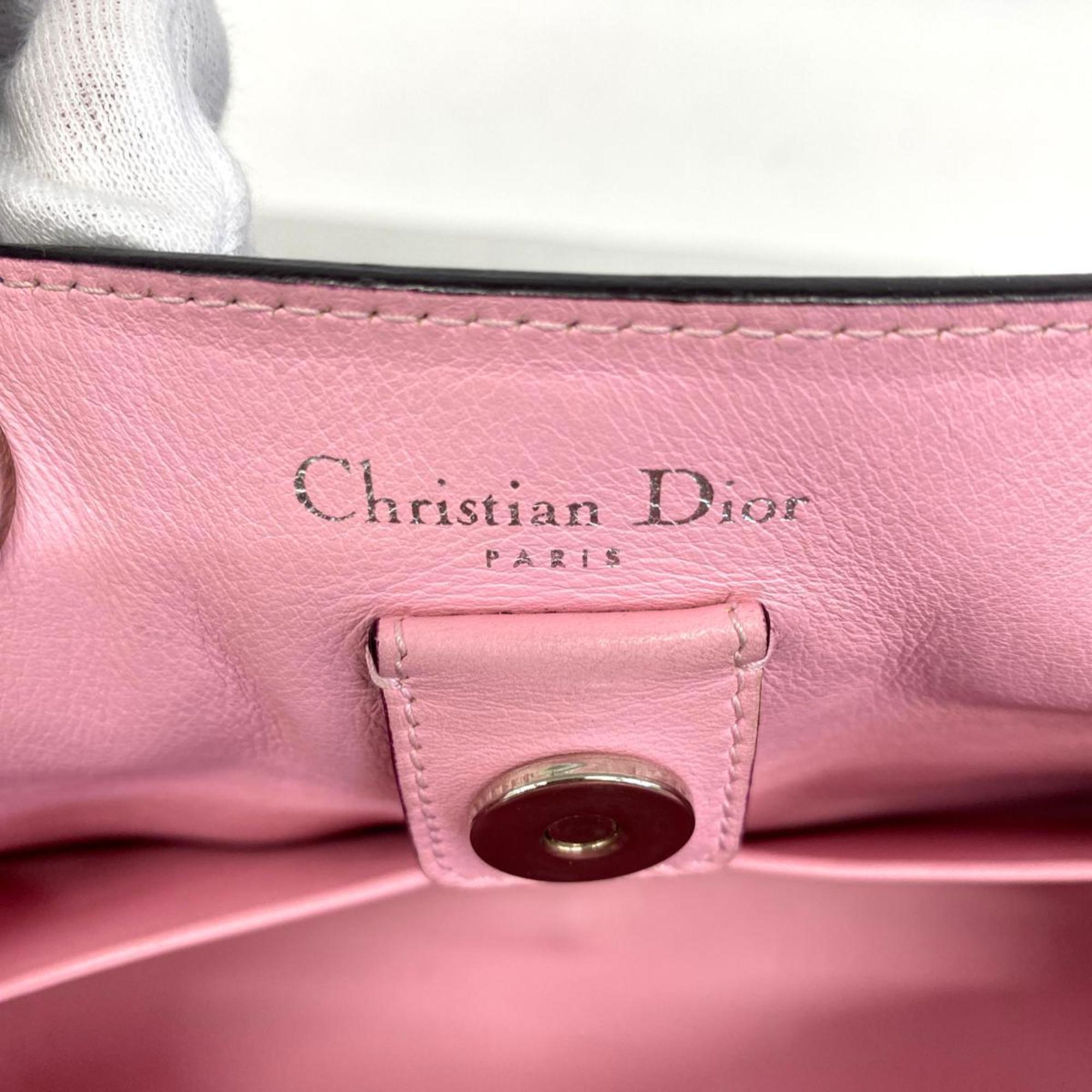 クリスチャン・ディオール(Christian Dior) クリスチャンディオール ハンドバッグ ディオリッシモ レザー ブルー   レディース