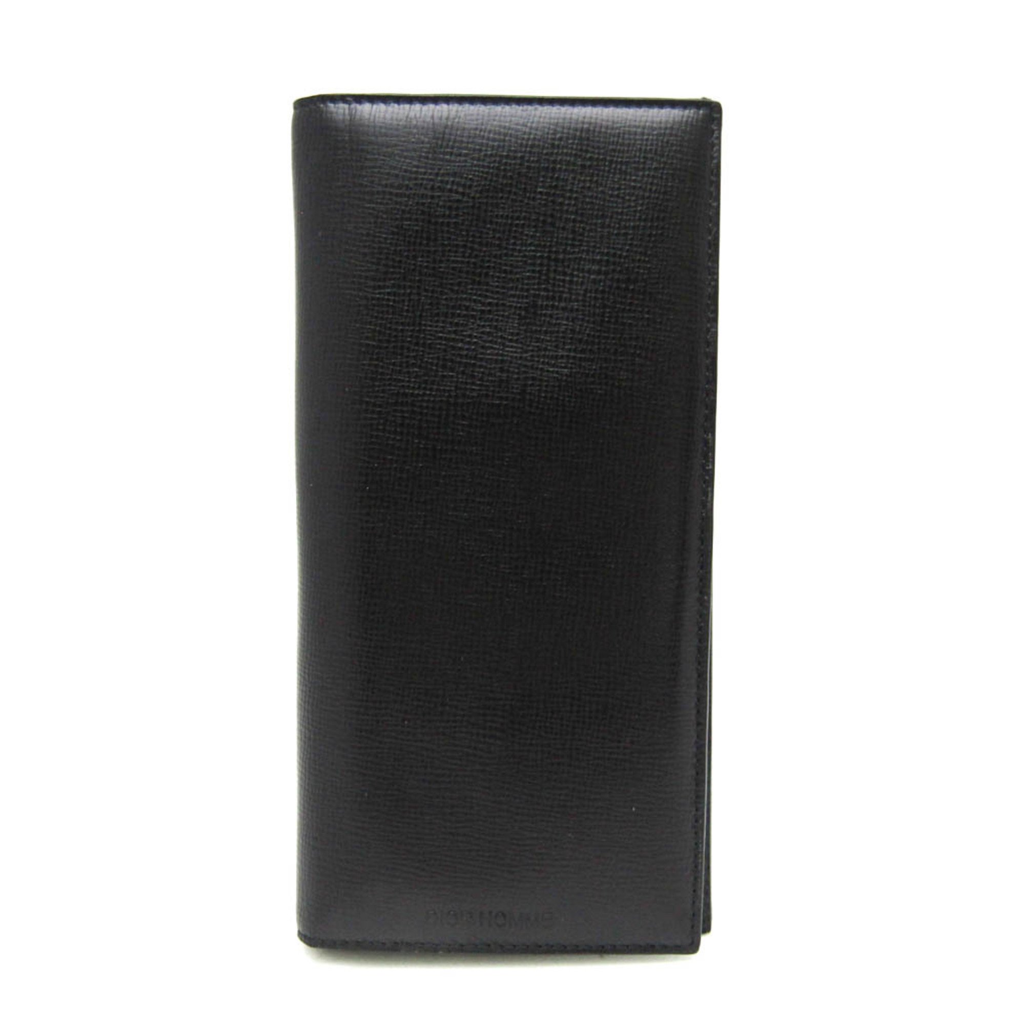 ディオール・オム(Dior Homme) メンズ レザー 長財布（二つ折り） ブラック | eLADY Globazone