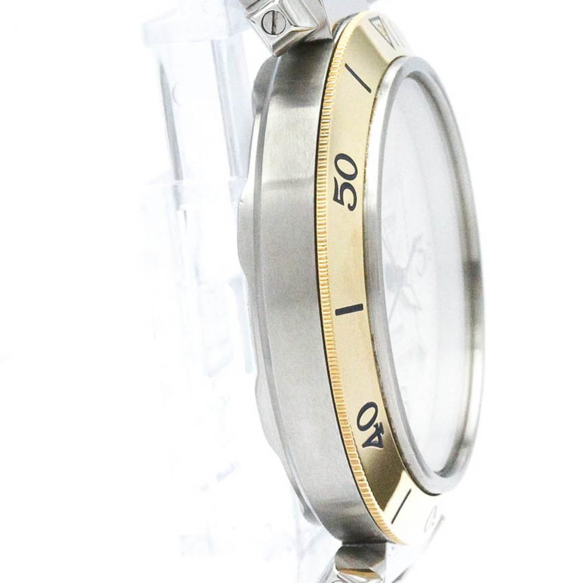 カルティエ (CARTIER) パシャ 38 K18 ゴールド ステンレススチール 自動巻き メンズ 時計 W31035T6 (外装仕上げ済み)  【中古】 | eLADY Globazone