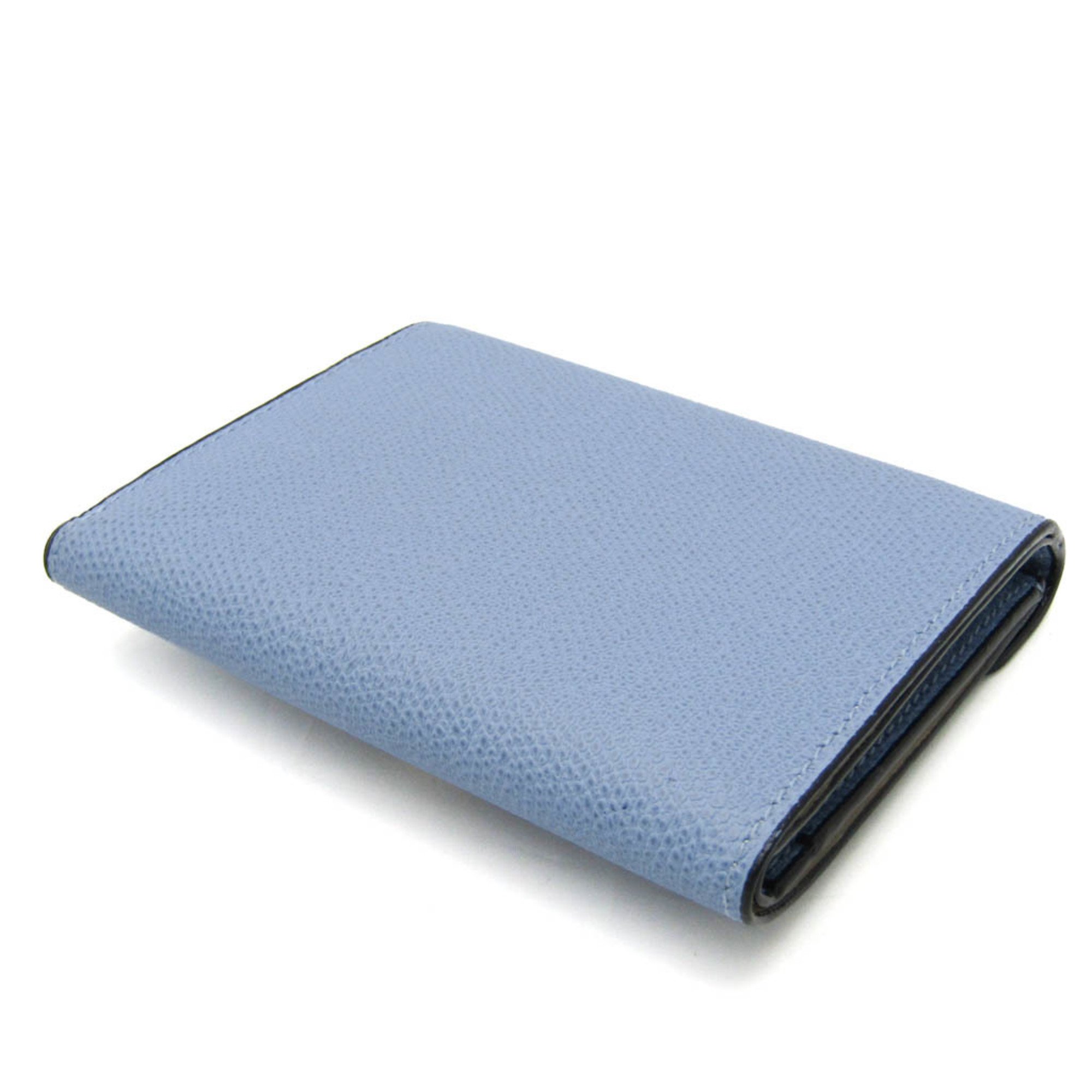 ヴァレクストラ(Valextra) イジィデ ウォレット SGES0005028LOCPS99 メンズ,レディース レザー 中財布（三つ折り） ブルー