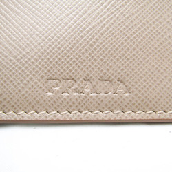 プラダ(Prada) Saffiano カードケース ピンクベージュ