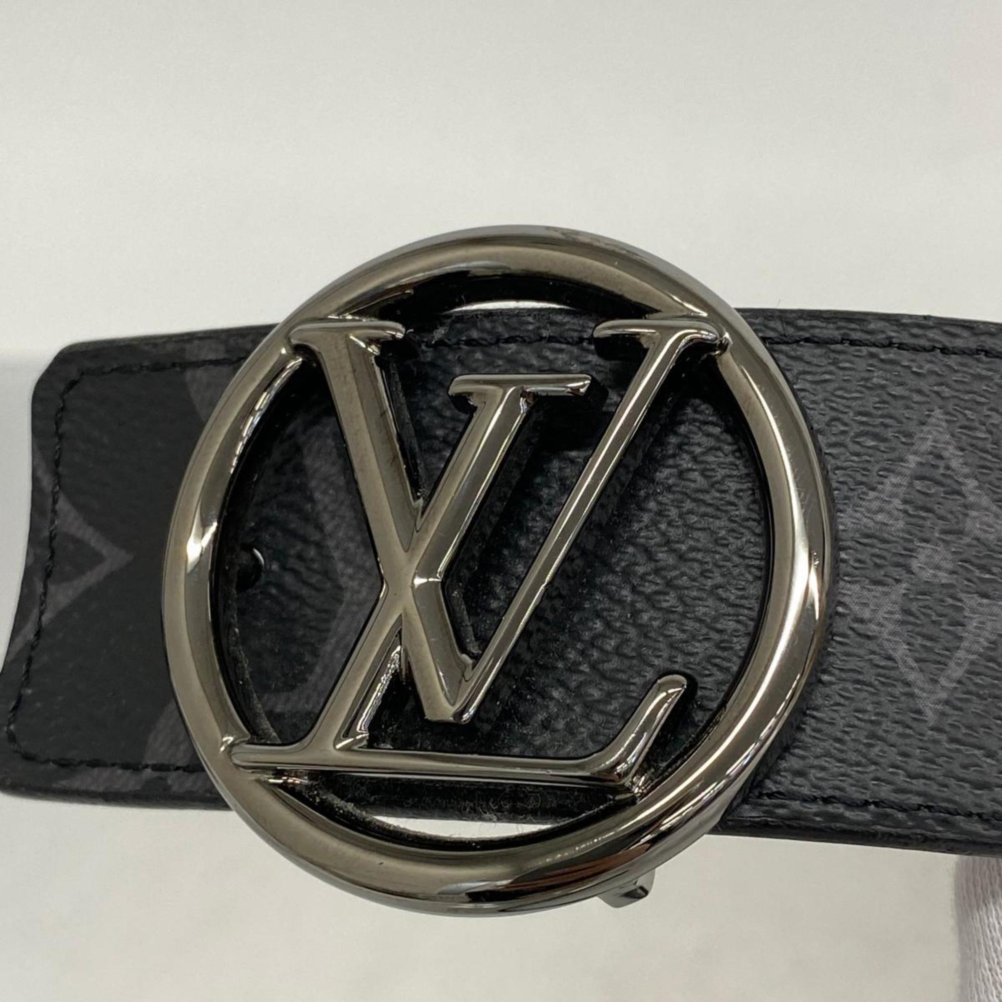 ルイ・ヴィトン(Louis Vuitton) ルイ・ヴィトン ベルト モノグラム・エクリプス サンチュールLVサークル M0168 ブラック  グレーメンズ | eLADY Globazone