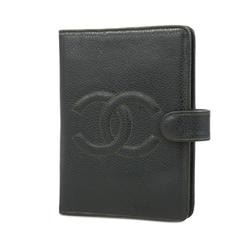 シャネル(Chanel) シャネル 手帳カバー キャビアスキン ブラック   レディース