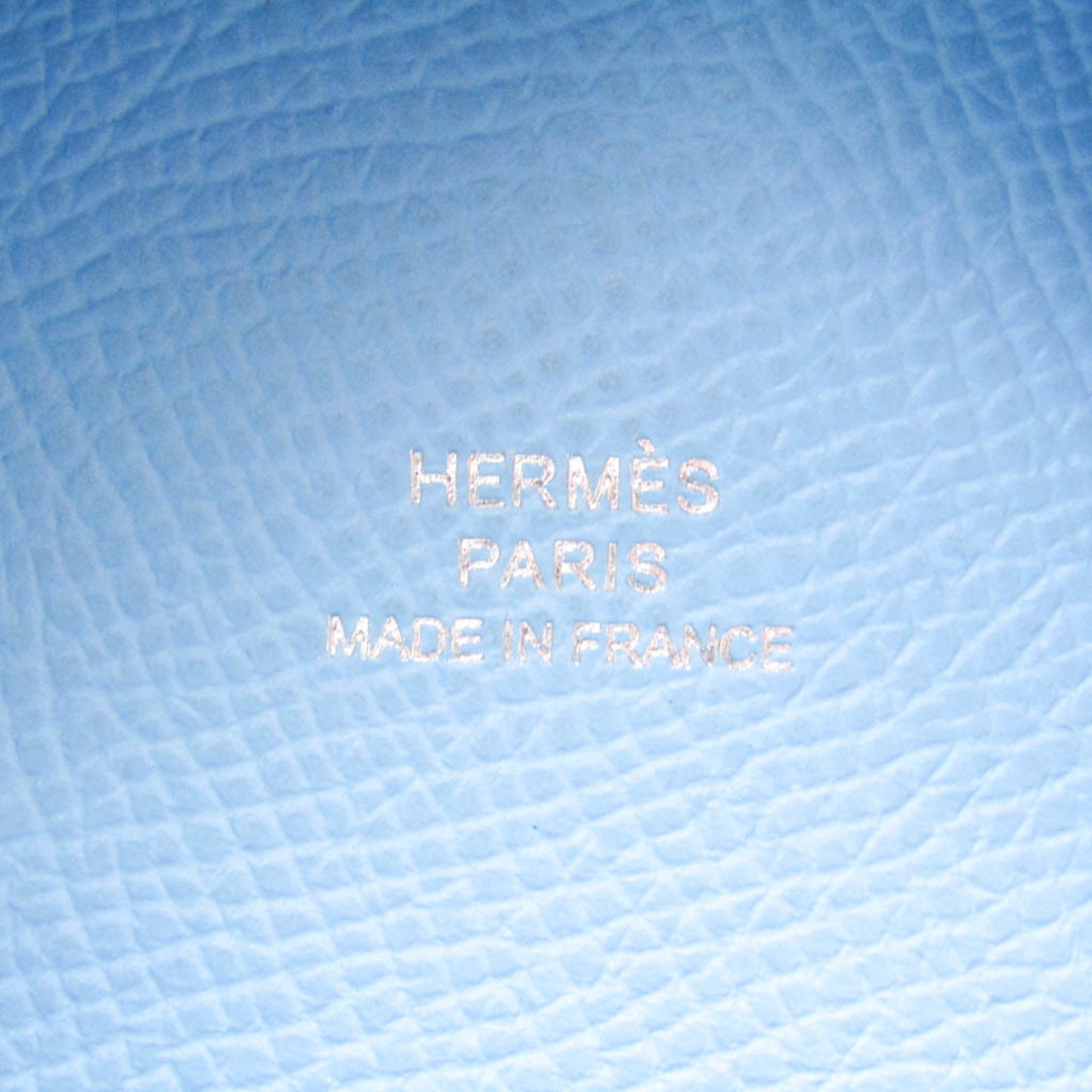 エルメス(Hermes) カルヴィ デュオ エプソン カードケース セレスト