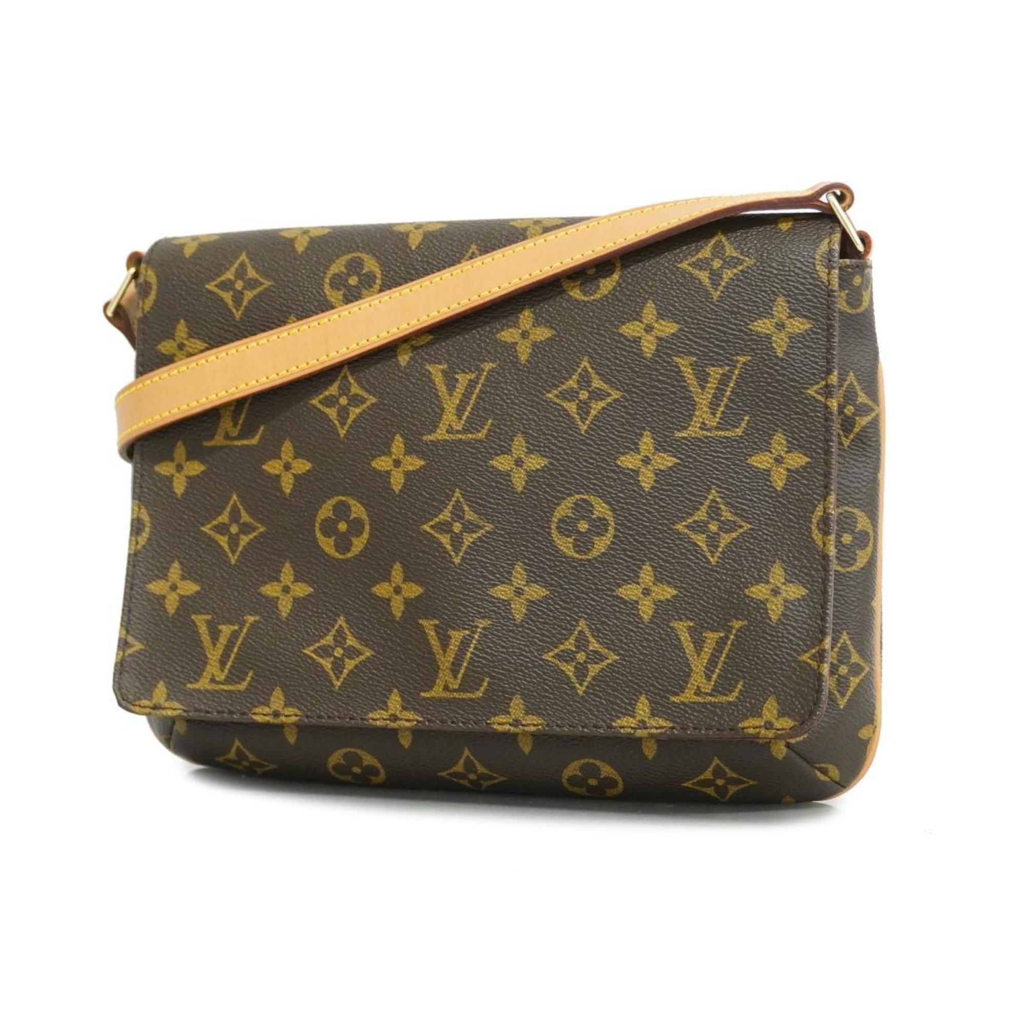 ルイ・ヴィトン(Louis Vuitton) ルイ・ヴィトン ショルダーバッグ モノグラム ミュゼットタンゴショートストラップ M51257  ブラウンレディース | eLADY Globazone