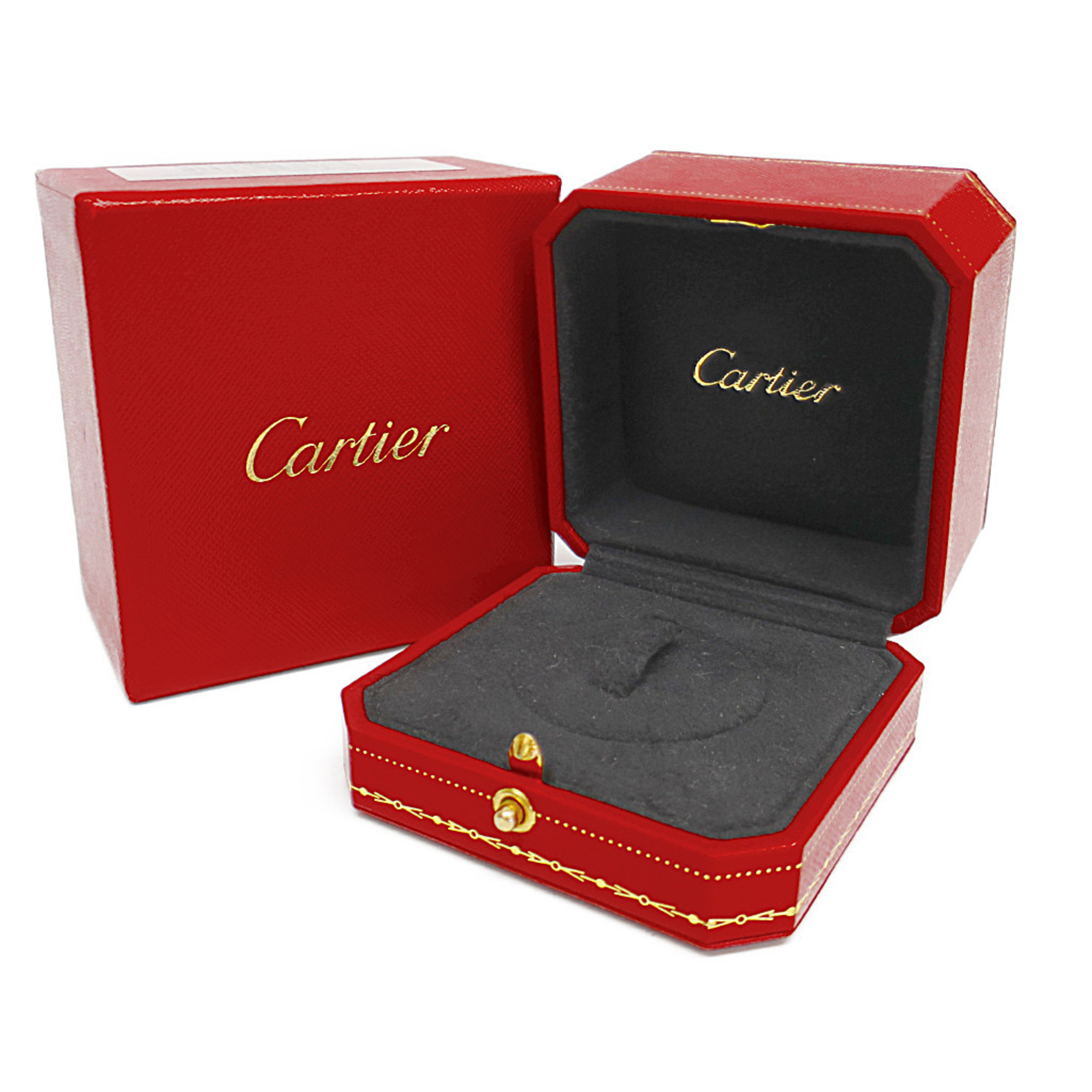 カルティエ(Cartier) ラブ ラブリング K18ホワイトゴールド(K18WG) ファッション ダイヤモンド バンドリング シルバー