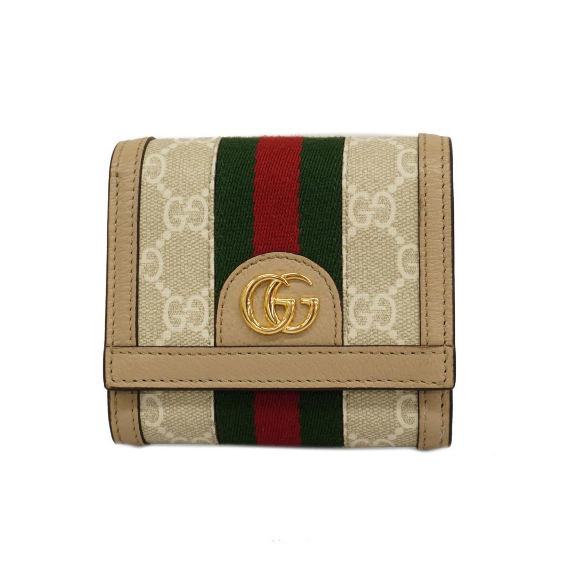 グッチ(Gucci) グッチ 財布 GGスプリーム シェリーライン オフィディア ...