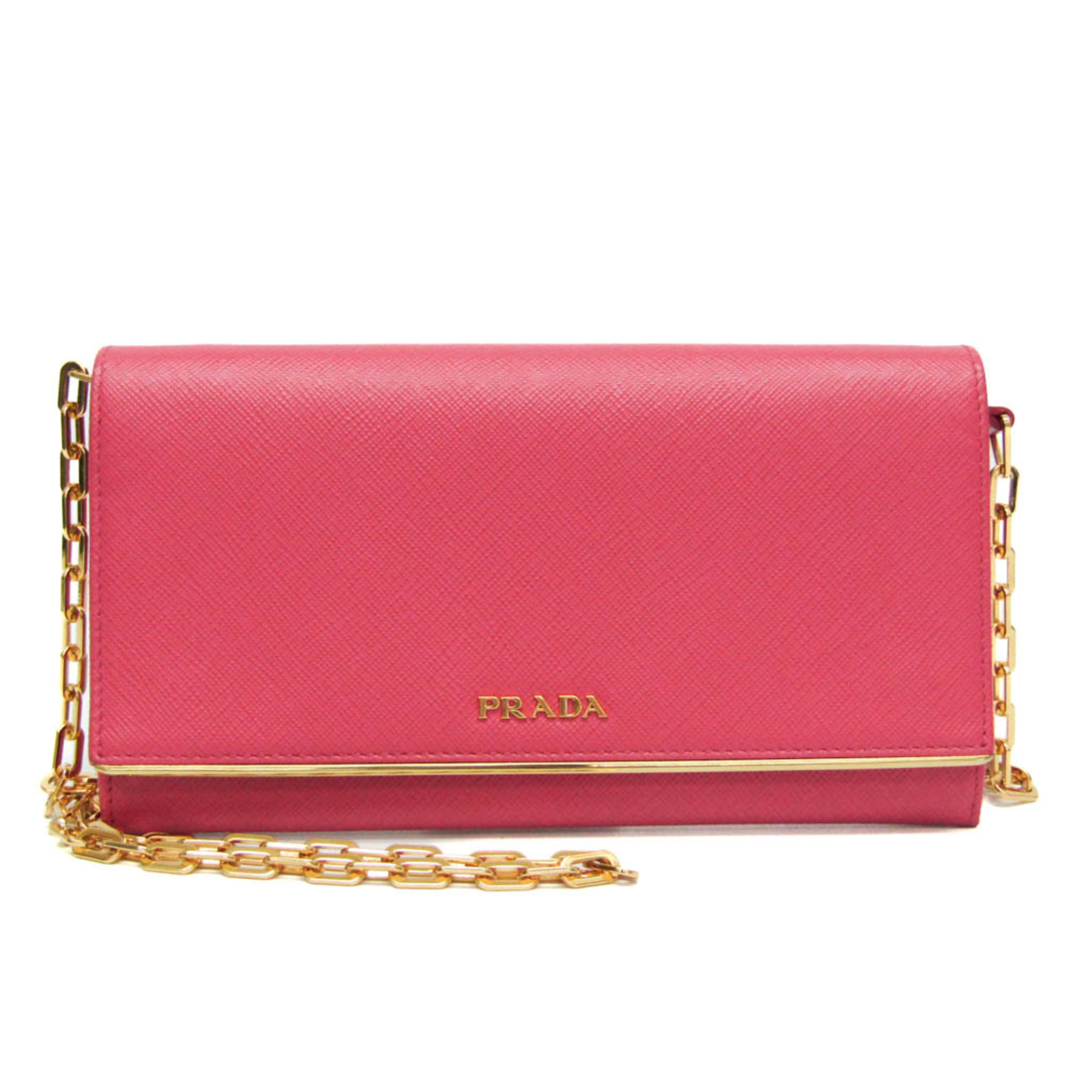 プラダ(Prada) 1MT440 レディース Saffiano Metal チェーン/ショルダー ...