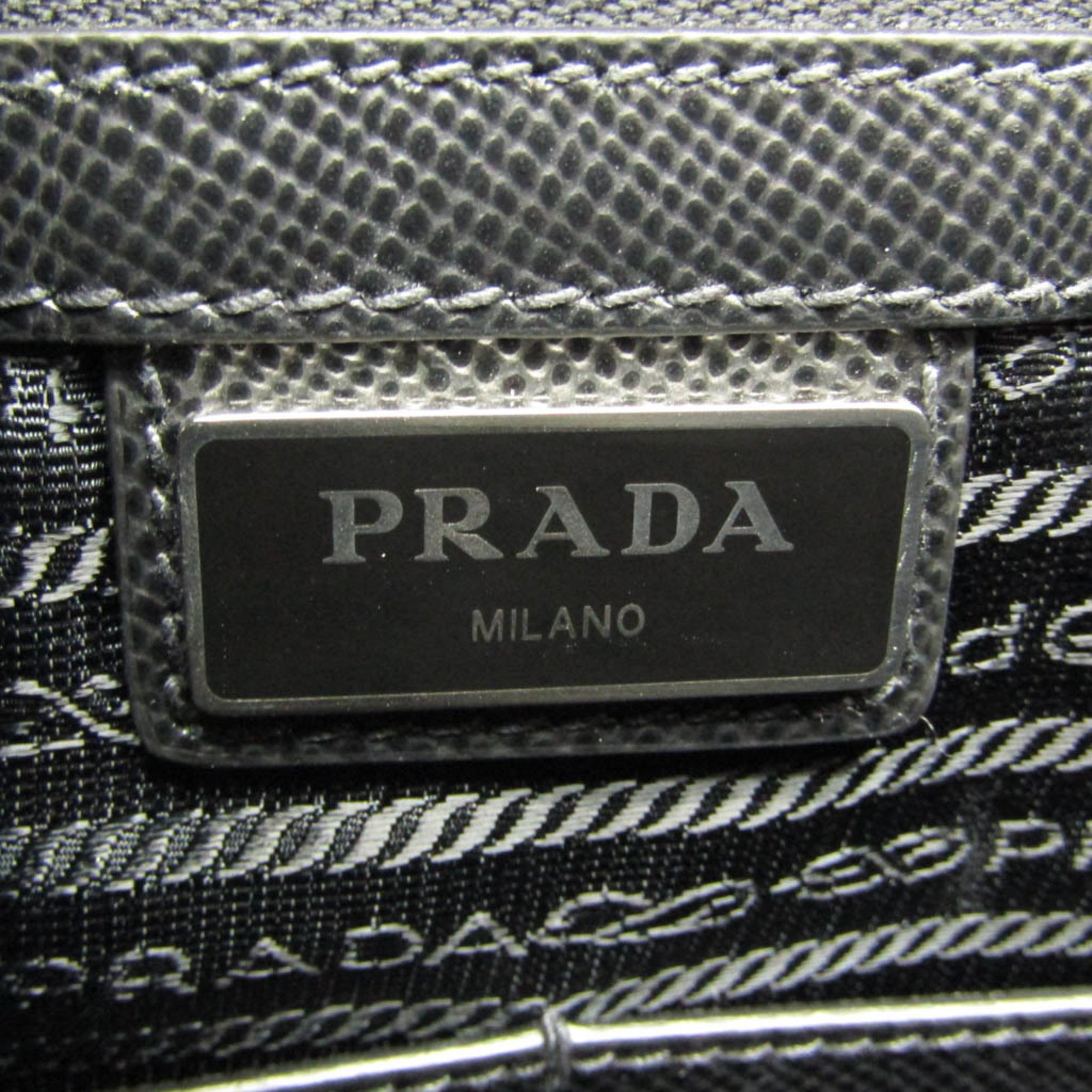 プラダ(Prada) サフィアーノ 2VD010 メンズ Saffiano Cuir メッセンジャーバッグ,ショルダーバッグ Nero(ネロ)