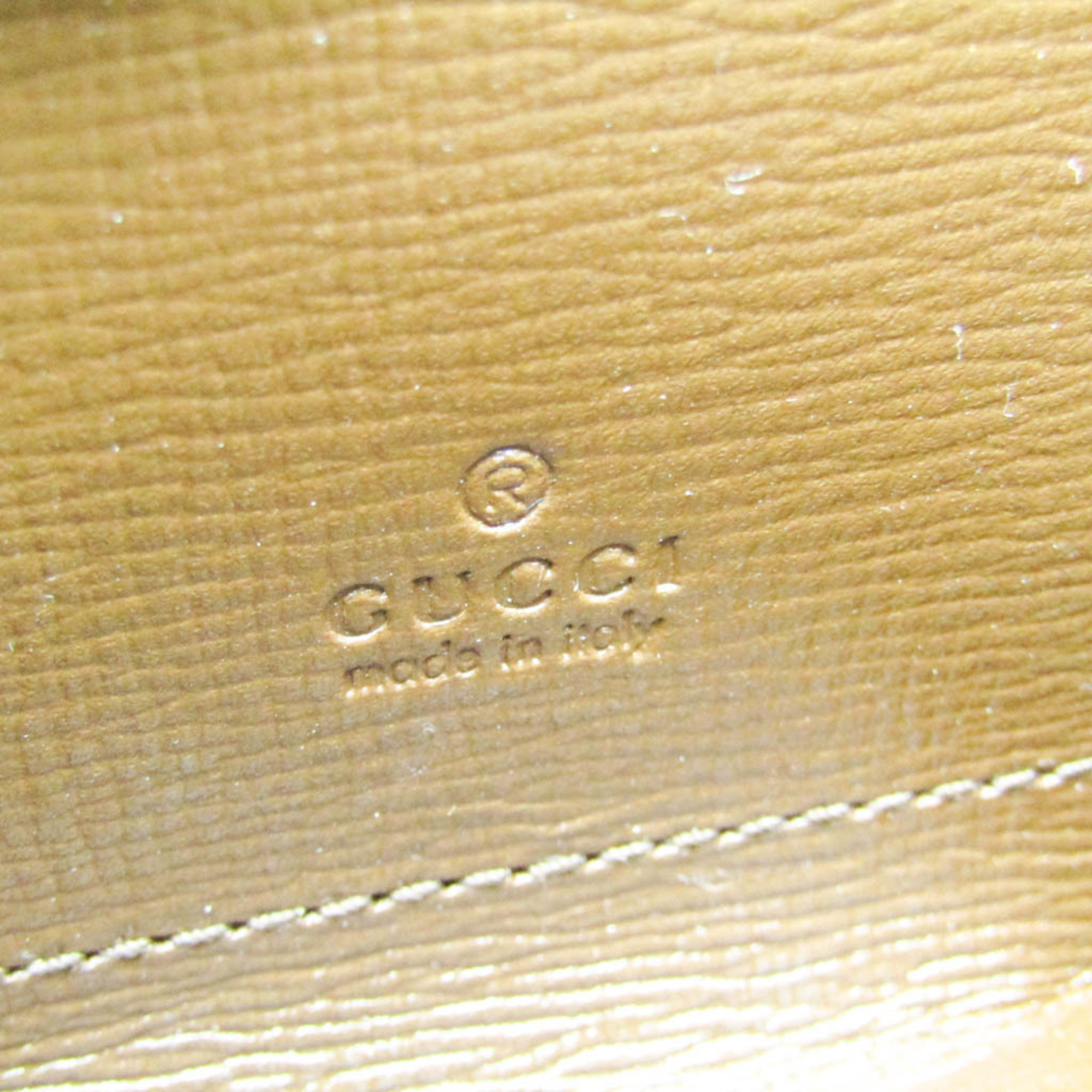 グッチ(Gucci) GGスプリーム ホースビット 1955 622040 レディース レザー,PVC 小銭入れ・コインケース ベージュ,ブラウン,ダークブラウン