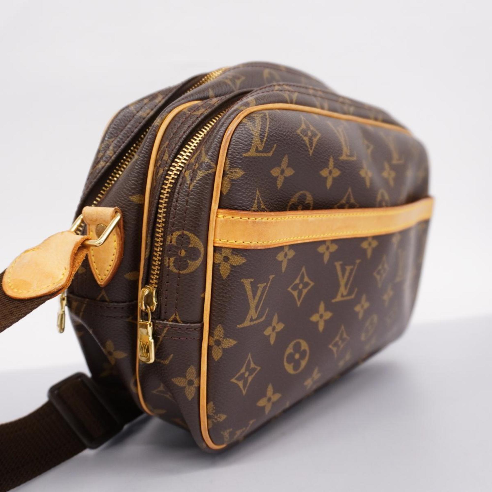 ルイ・ヴィトン(Louis Vuitton) ルイ・ヴィトン ショルダーバッグ モノグラム リポーターPM M45254 ブラウンレディース |  eLADY Globazone