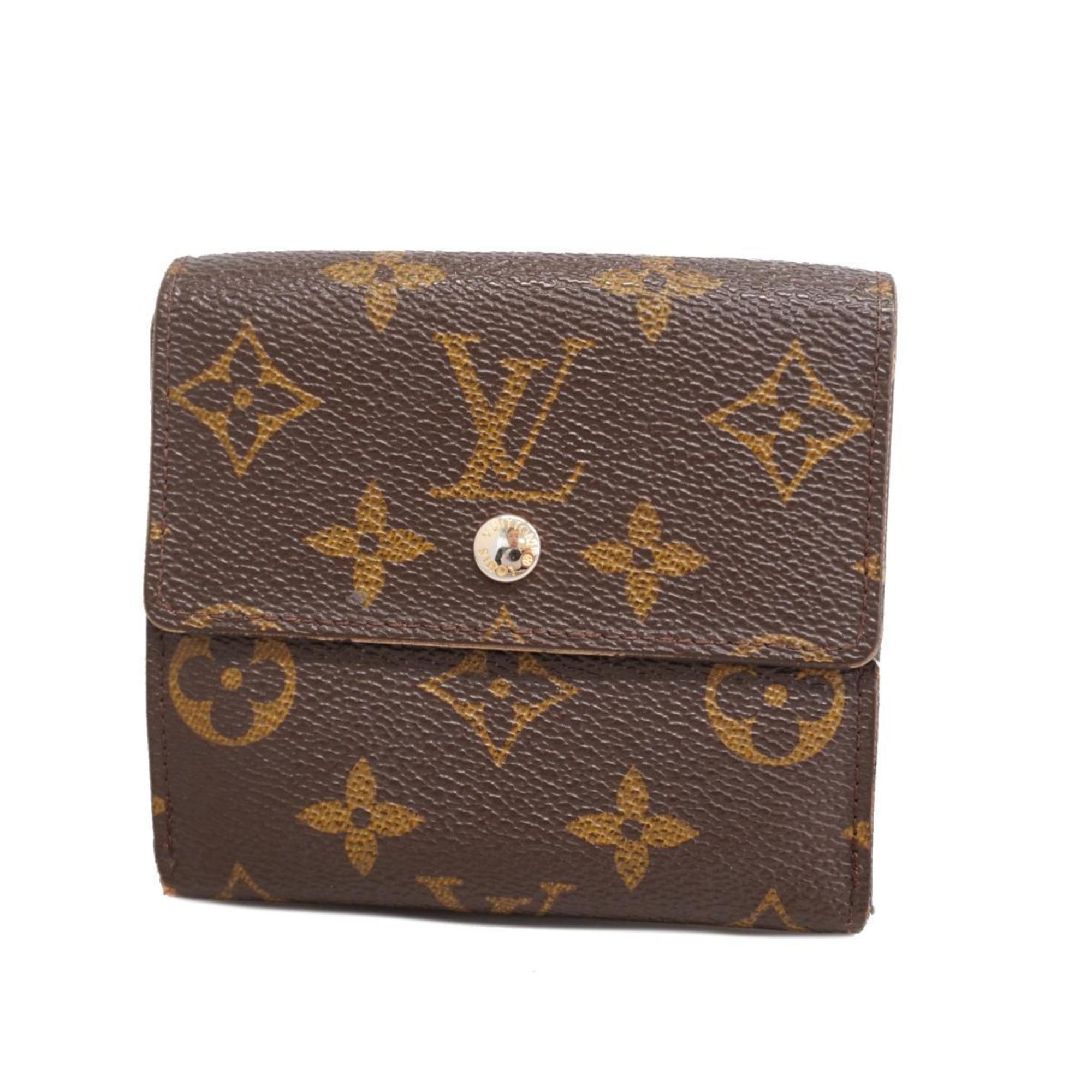 ルイ・ヴィトン(Louis Vuitton) ルイ・ヴィトン 三つ折り財布 モノグラム ポルトフォイユ エリーズ M61654 ブラウンメンズ  レディース | eLADY Globazone