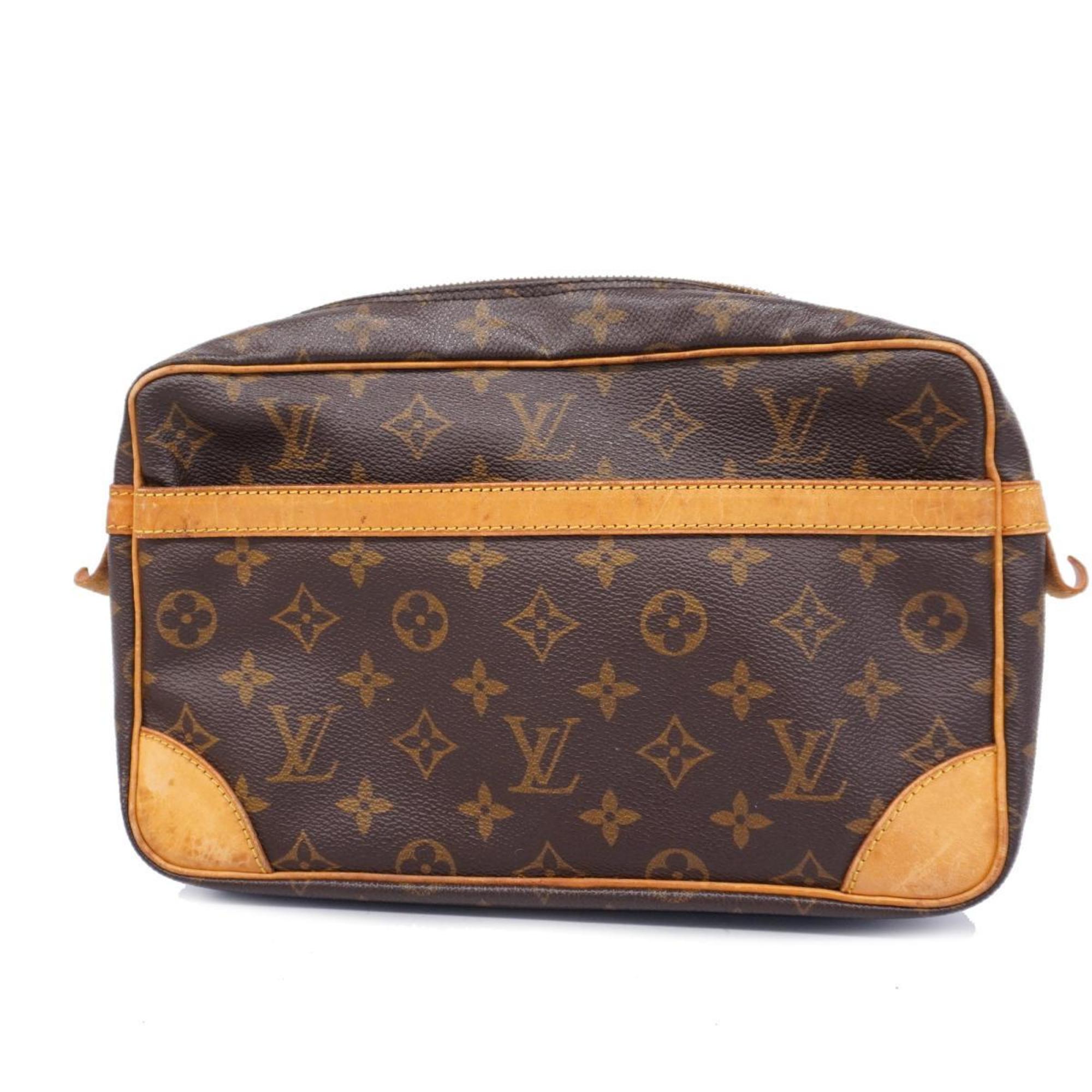 ルイ・ヴィトン(Louis Vuitton) ルイ・ヴィトン クラッチバッグ モノグラム コンピエーニュ28 M51845 ブラウンレディース |  eLADY Globazone