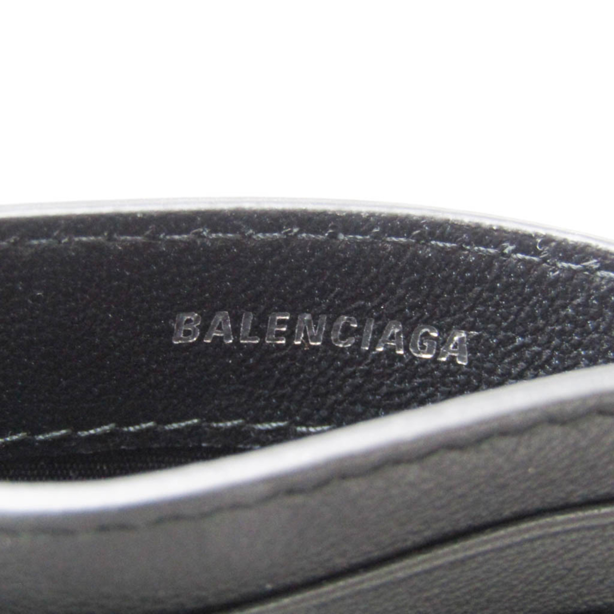 バレンシアガ(Balenciaga) EVERYDAY 505054 レザー カードケース ブラック