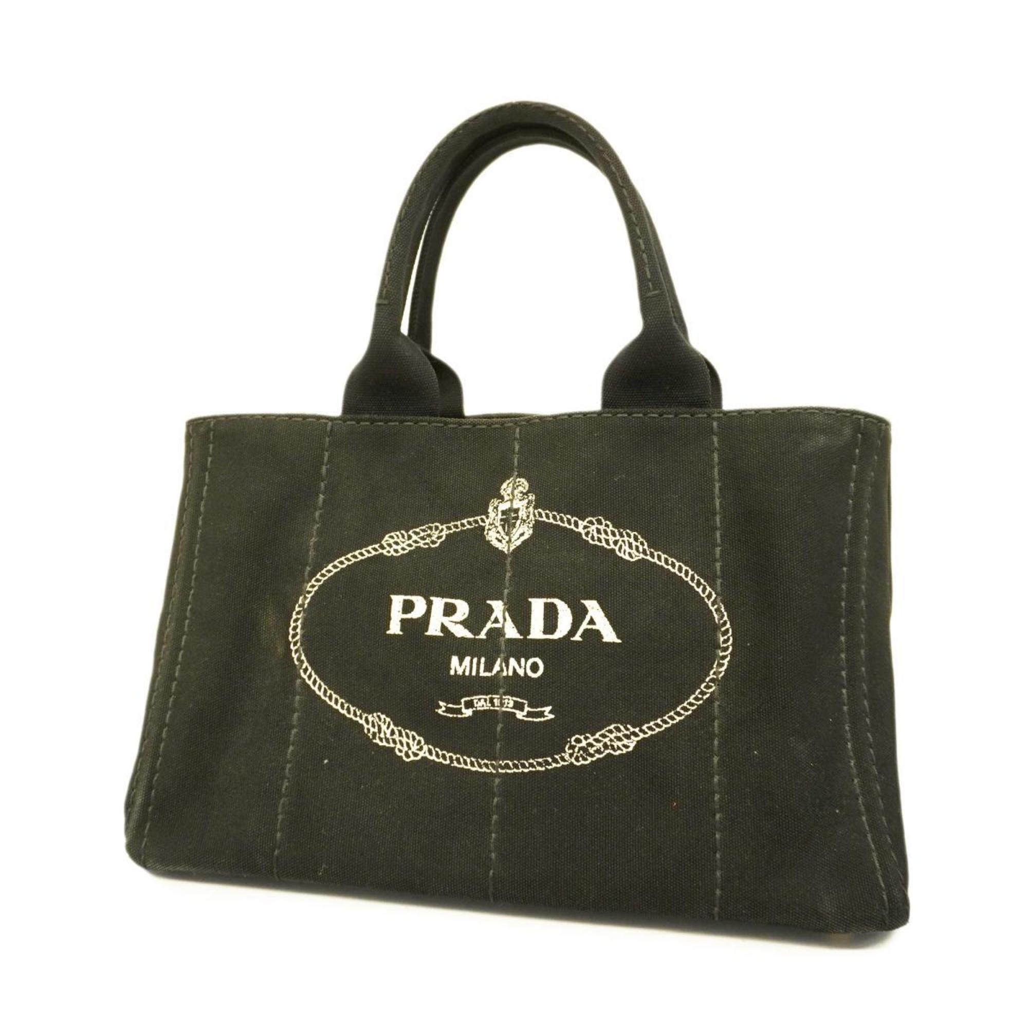 プラダ(Prada) プラダ トートバッグ カナパ キャンバス ブラック 
