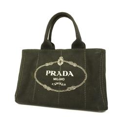 プラダ(Prada) プラダ トートバッグ カナパ キャンバス ブラック   レディース