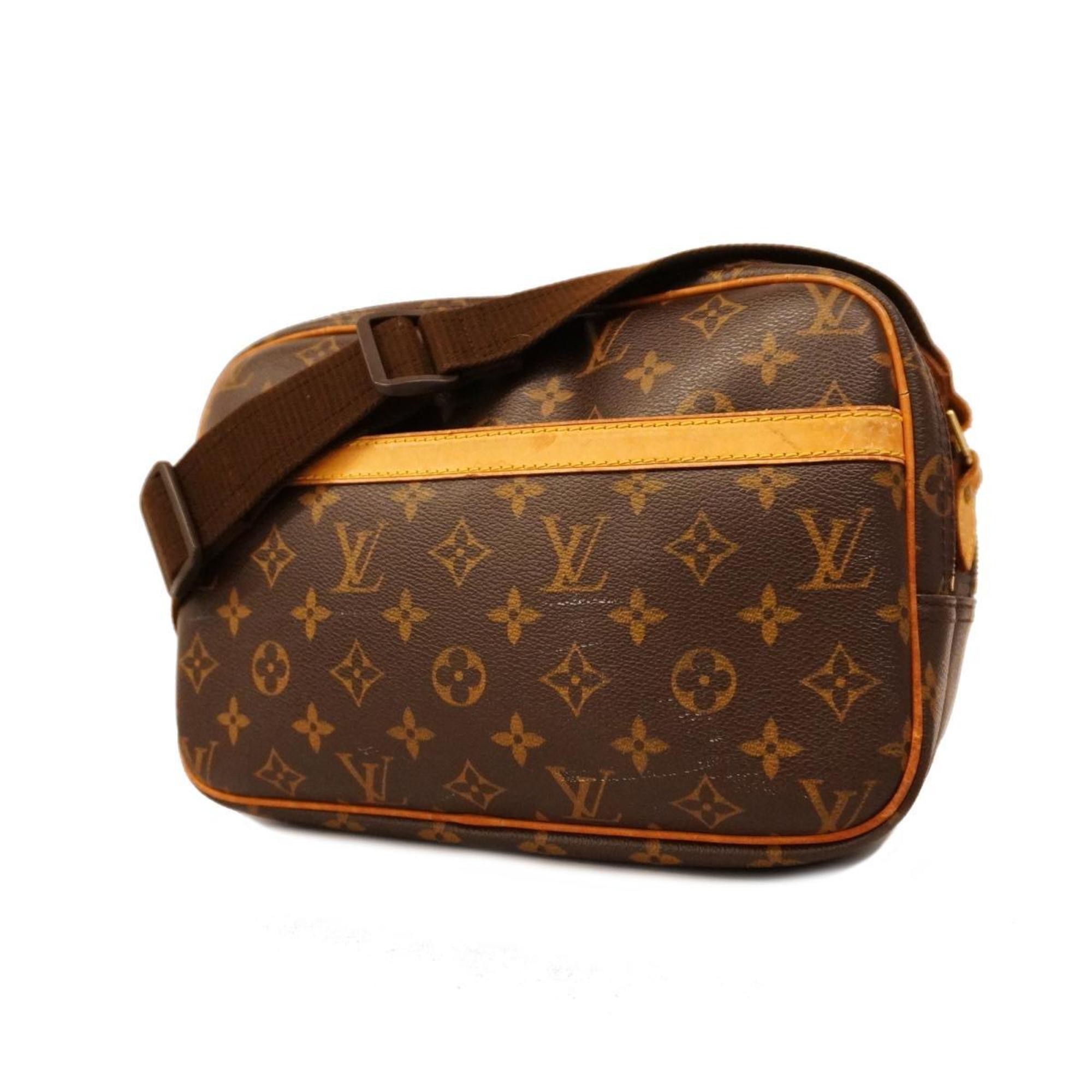 ルイ・ヴィトン(Louis Vuitton) ルイ・ヴィトン ショルダーバッグ モノグラム リポーターPM M45254 ブラウンレディース |  eLADY Globazone