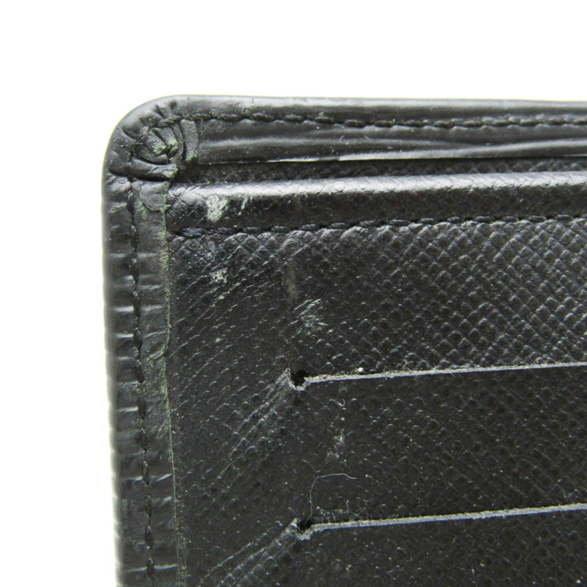 ルイ・ヴィトン(Louis Vuitton) エピ ポルトフォイユ・ブラザ M66542 メンズ エピレザー 長財布（二つ折り） ノワール