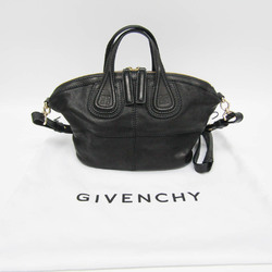 ジバンシィ(Givenchy) ナイチンゲール マイクロ レディース レザー ハンドバッグ,ショルダーバッグ ブラック