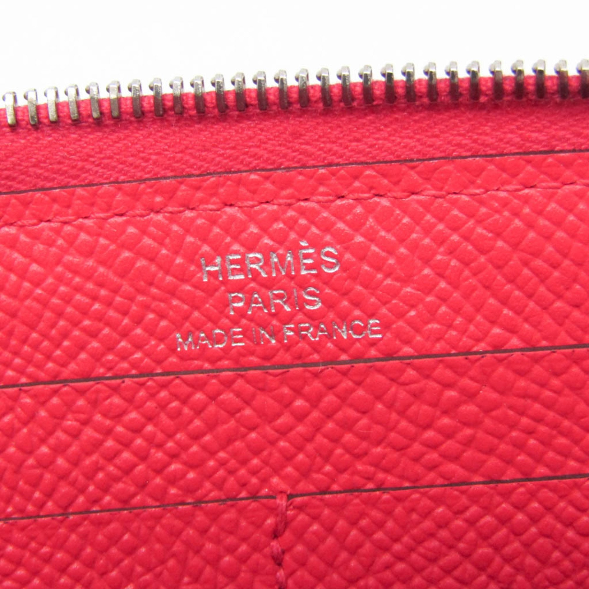 エルメス(Hermes) アザップロング レディース エプソン 長財布（二つ折り） ピンク