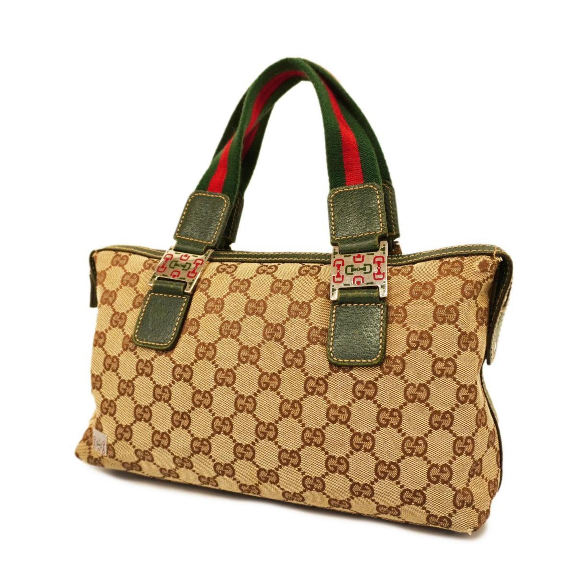 グッチ(Gucci) グッチ ハンドバッグ GGキャンバス シェリーライン ...