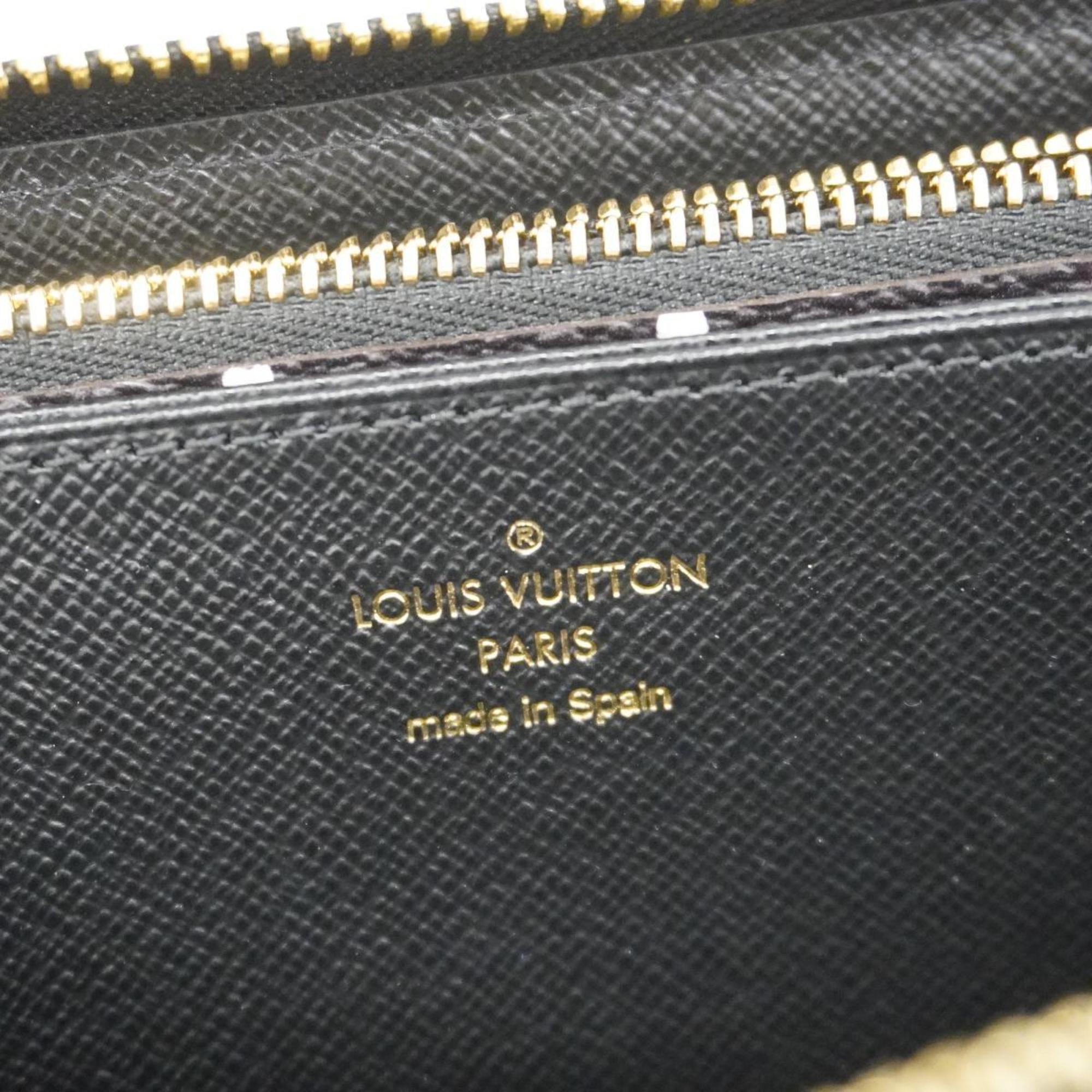 ルイ・ヴィトン(Louis Vuitton) ルイ・ヴィトン 長財布 モノグラム・ジャングル ジッピーウォレット M44744 ノワールレディース |  eLADY Globazone