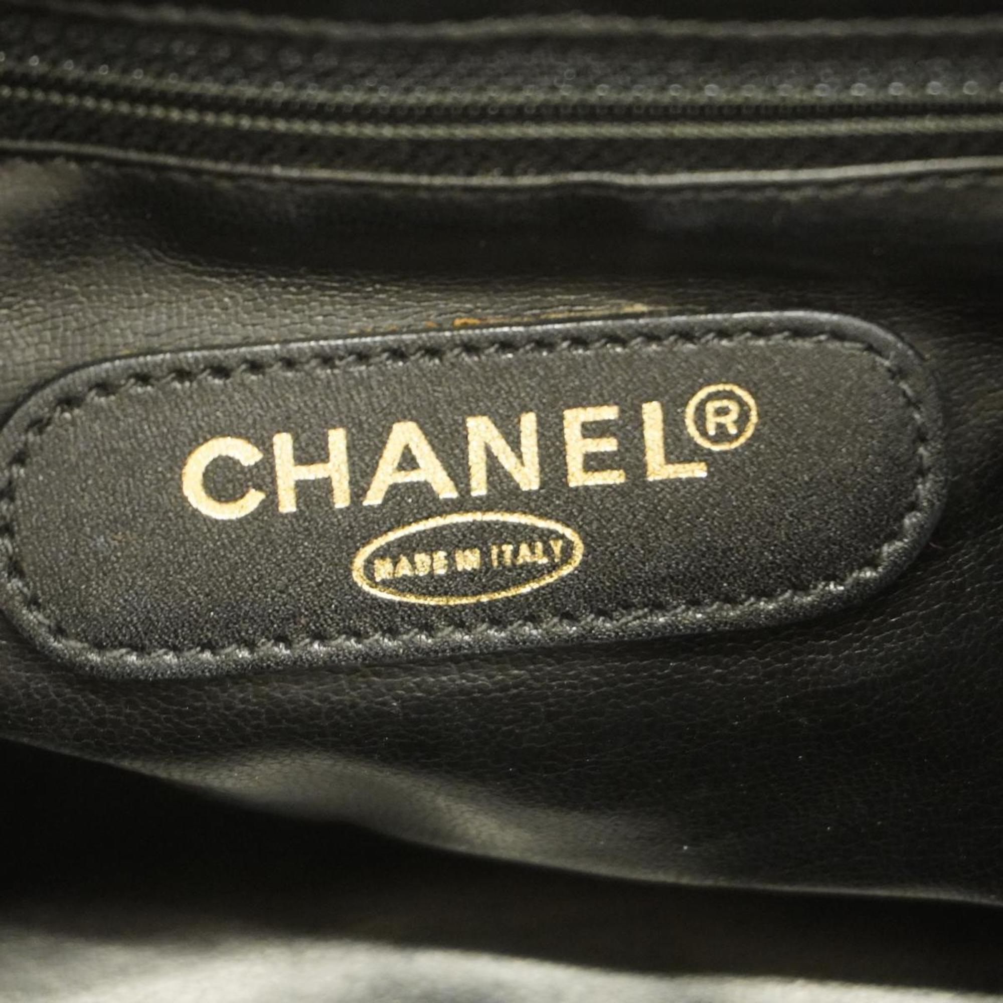 シャネル(Chanel) シャネル ハンドバッグ ビコローレ ラムスキン ブラック  レディース